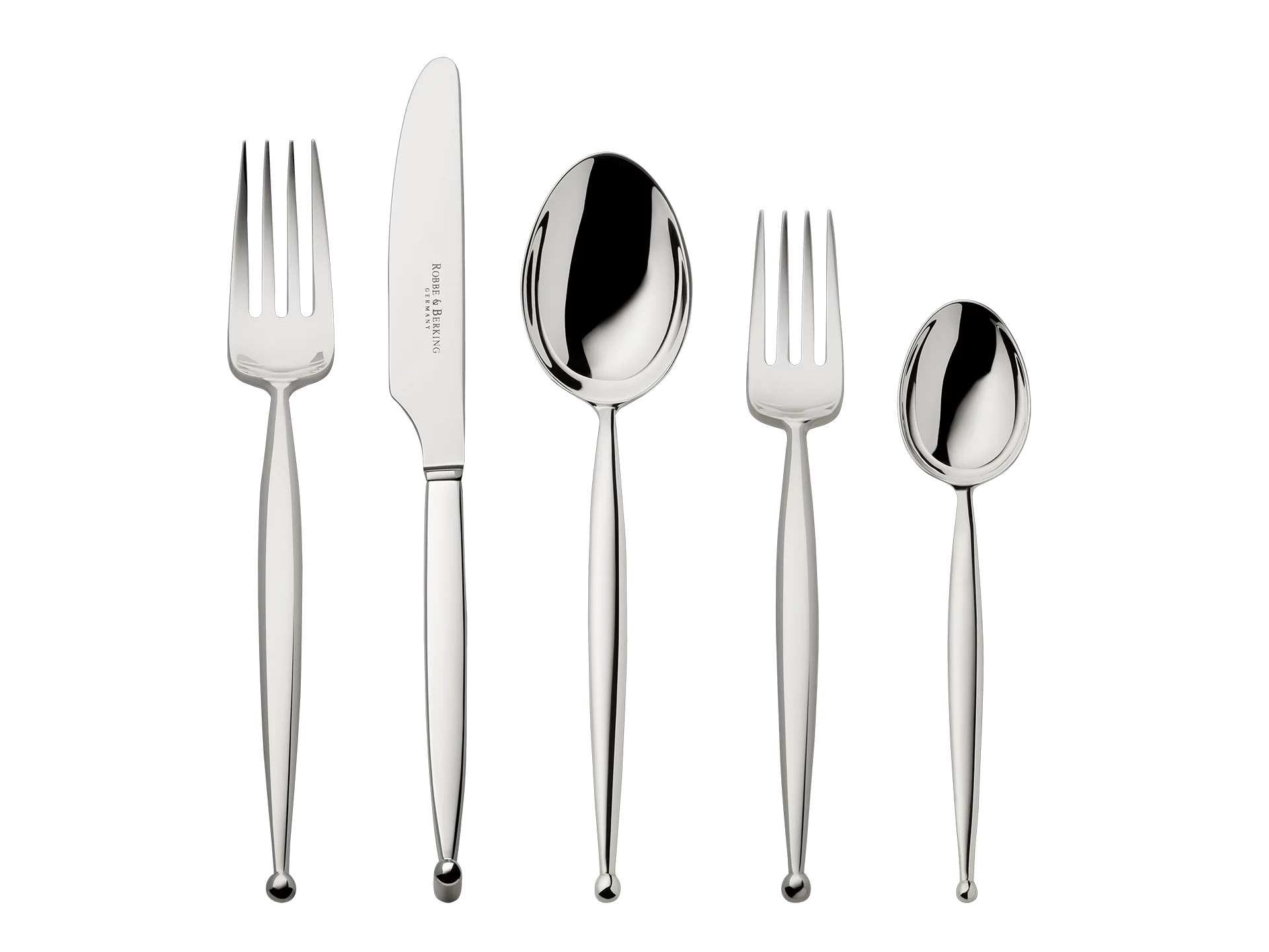 Gio 5-piece place setting (150g massive silverplated)