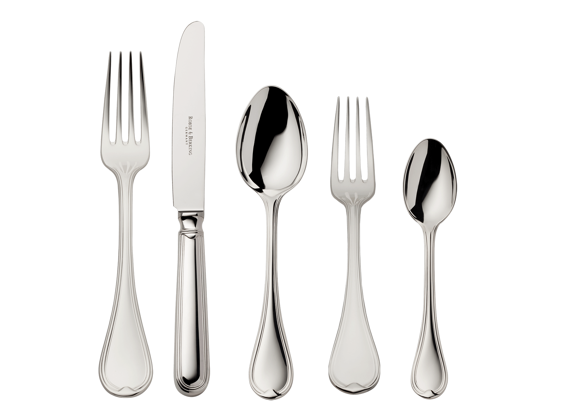 Classic-Faden 5-piece place setting (925 Sterling Silver)