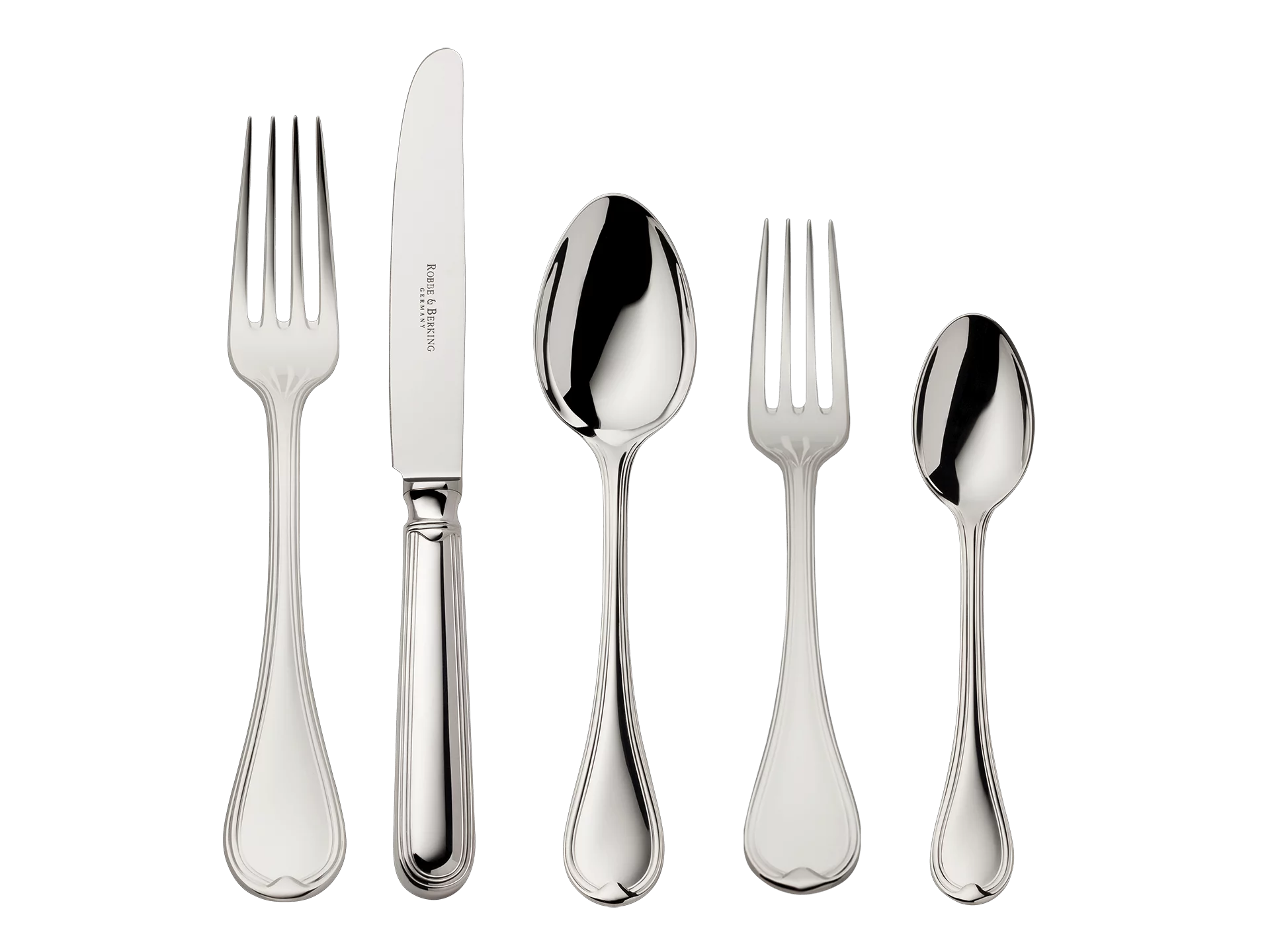 Classic-Faden 5-piece place setting (925 Sterling Silver)