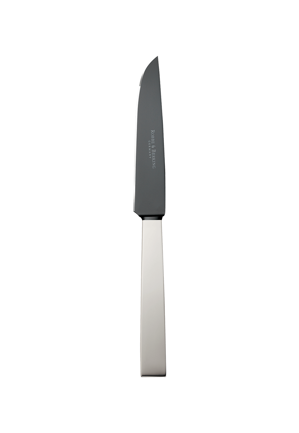 Riva Steak Knife Frozen Black (925 Sterling Silver)