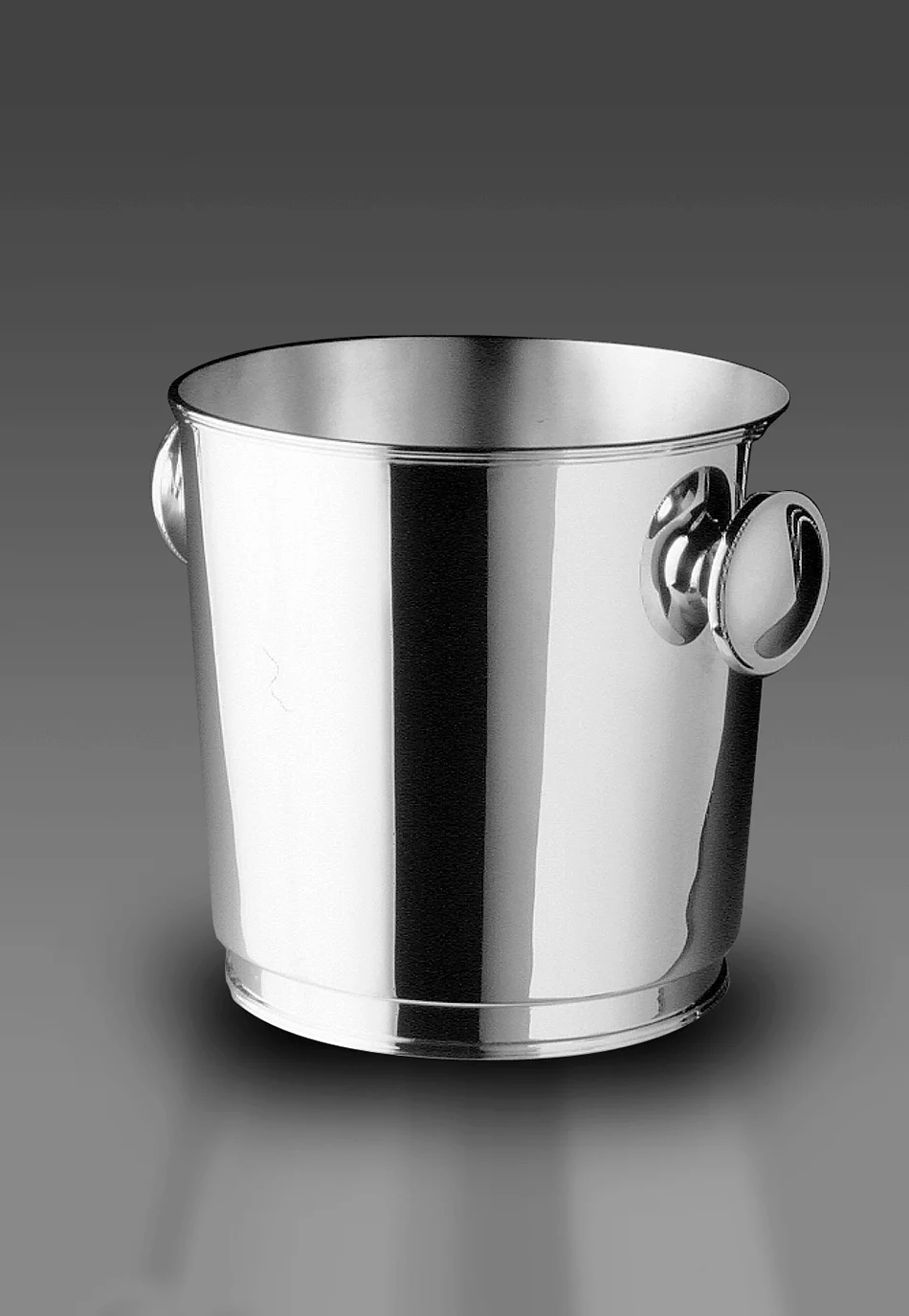 Champagne cooler with handles (90g silverplated)