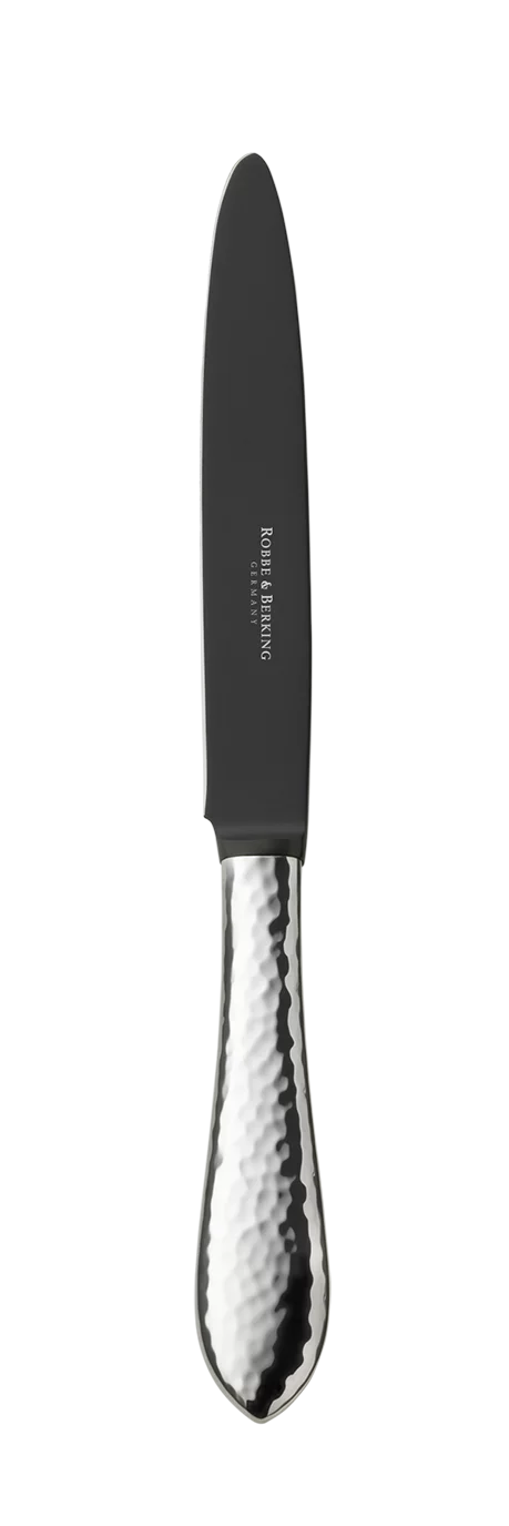Martelé Menu Knife Frozen Black (925 Sterling Silver)