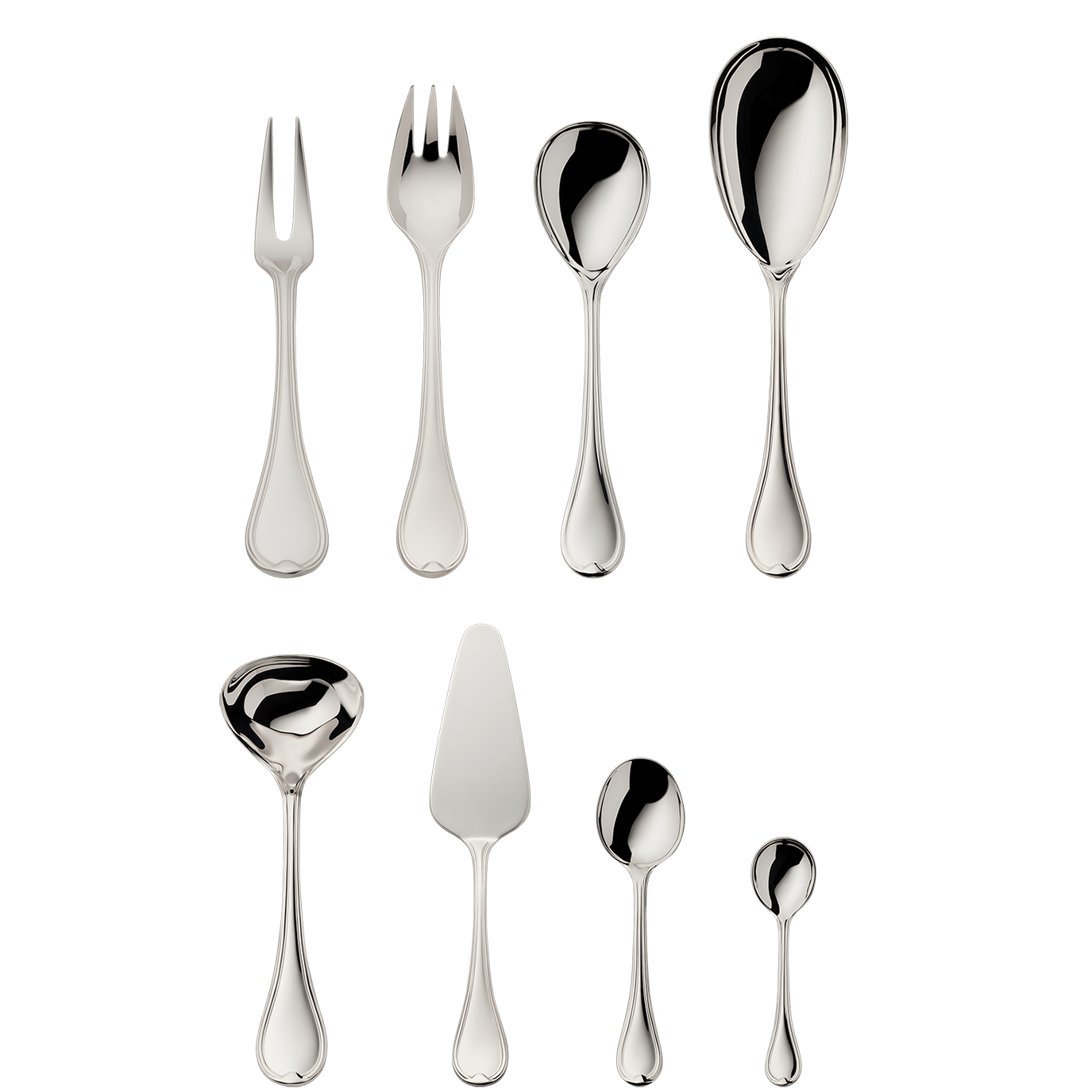 Classic-Faden 9-piece set (925 Sterling Silver)