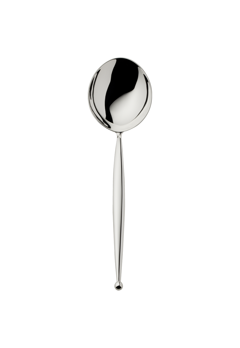 Gio Compote/Salad Serving Spoon, large (925 Sterling Silver)