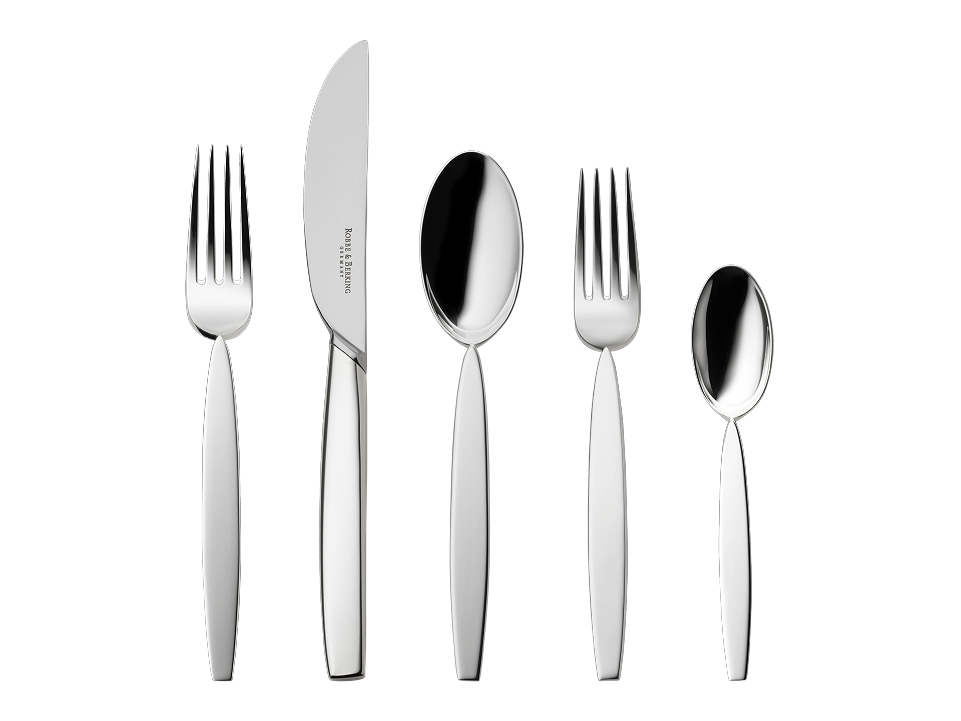 12" 5-piece place setting (925 Sterling Silver)