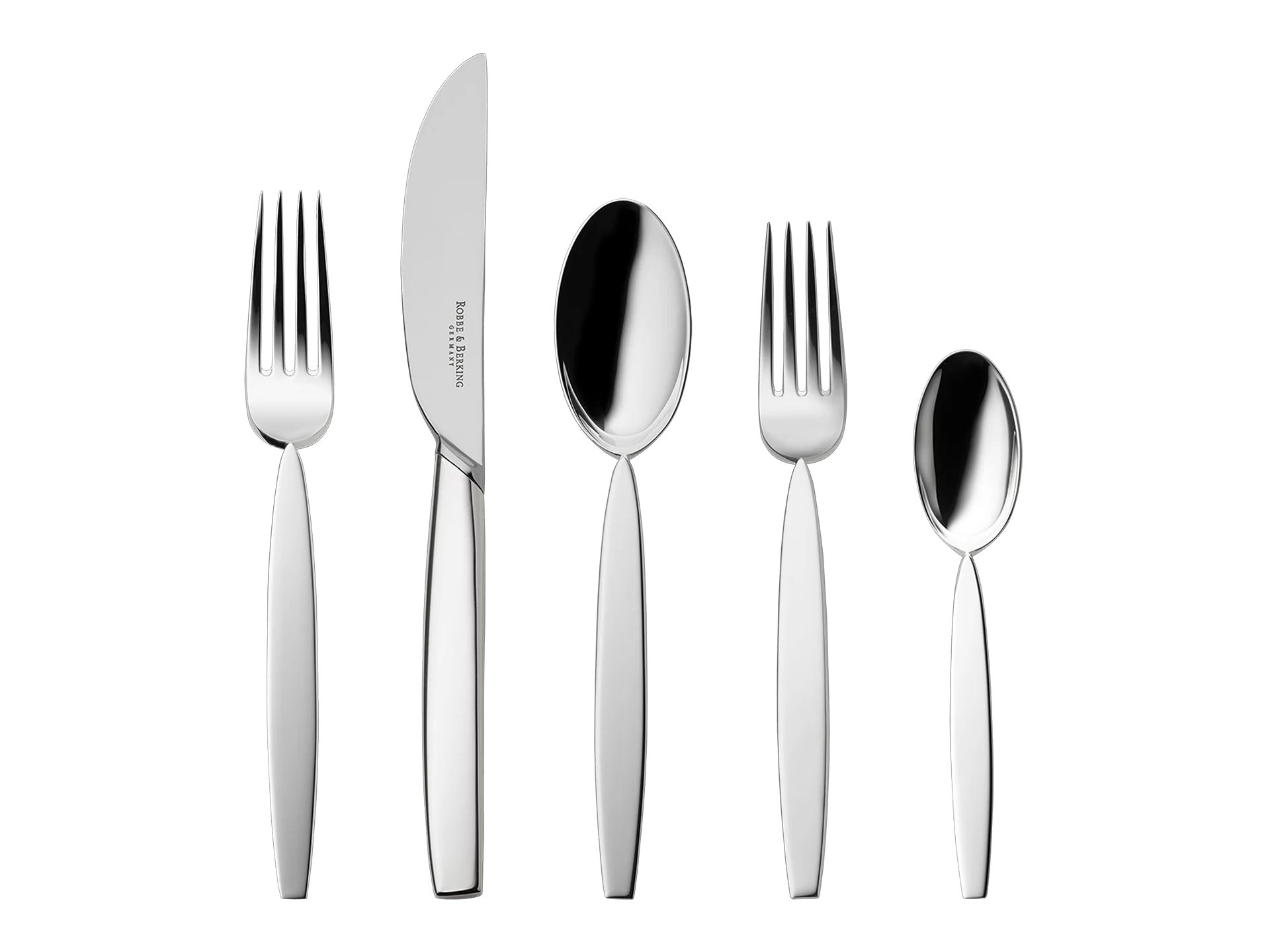 12" 5-piece place setting (925 Sterling Silver)