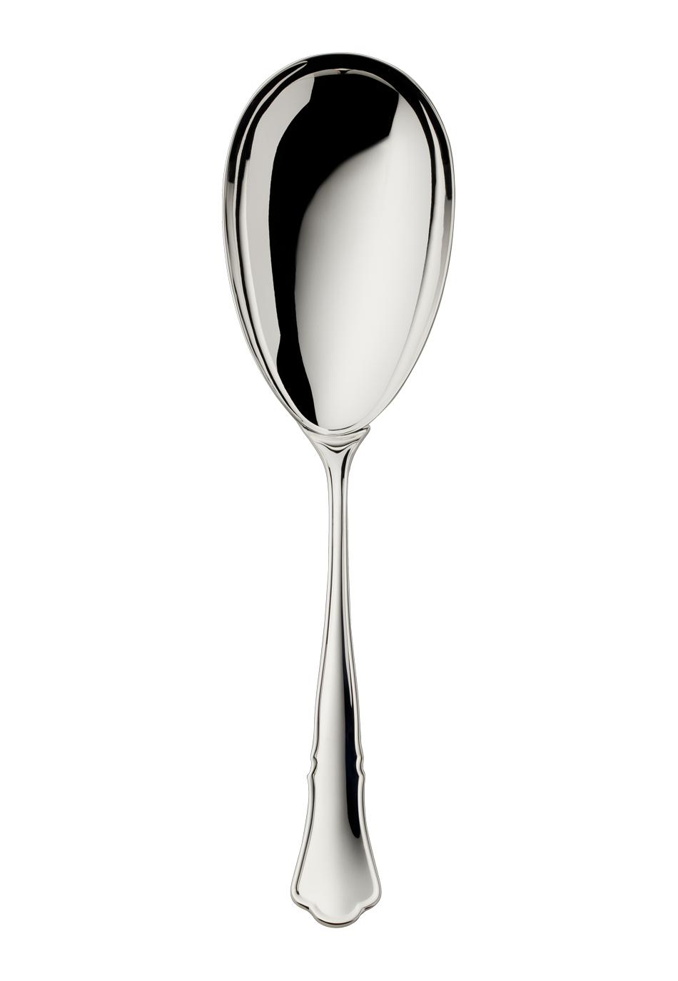 Alt-Chippendale Serving Spoon (150g massive silverplated)