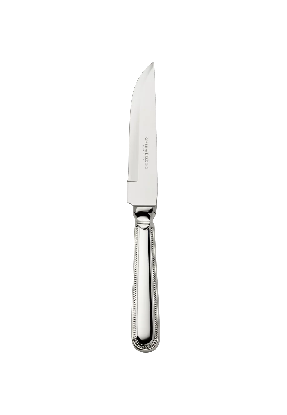 Französisch-Perl Steak Knife (150g massive silverplated)