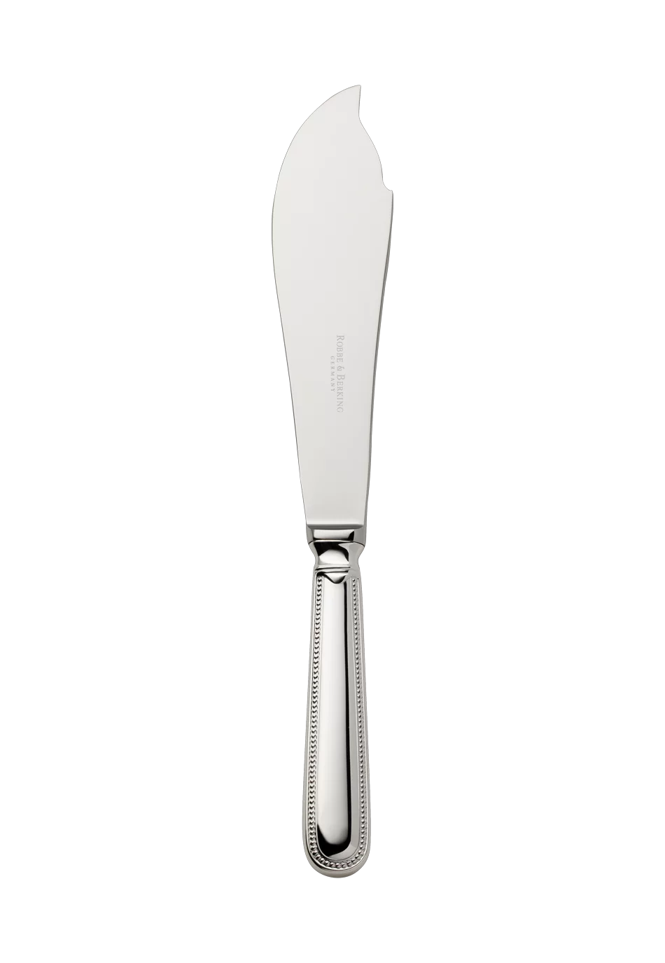 Französisch-Perl Tortenmesser (150g massiv versilbert)