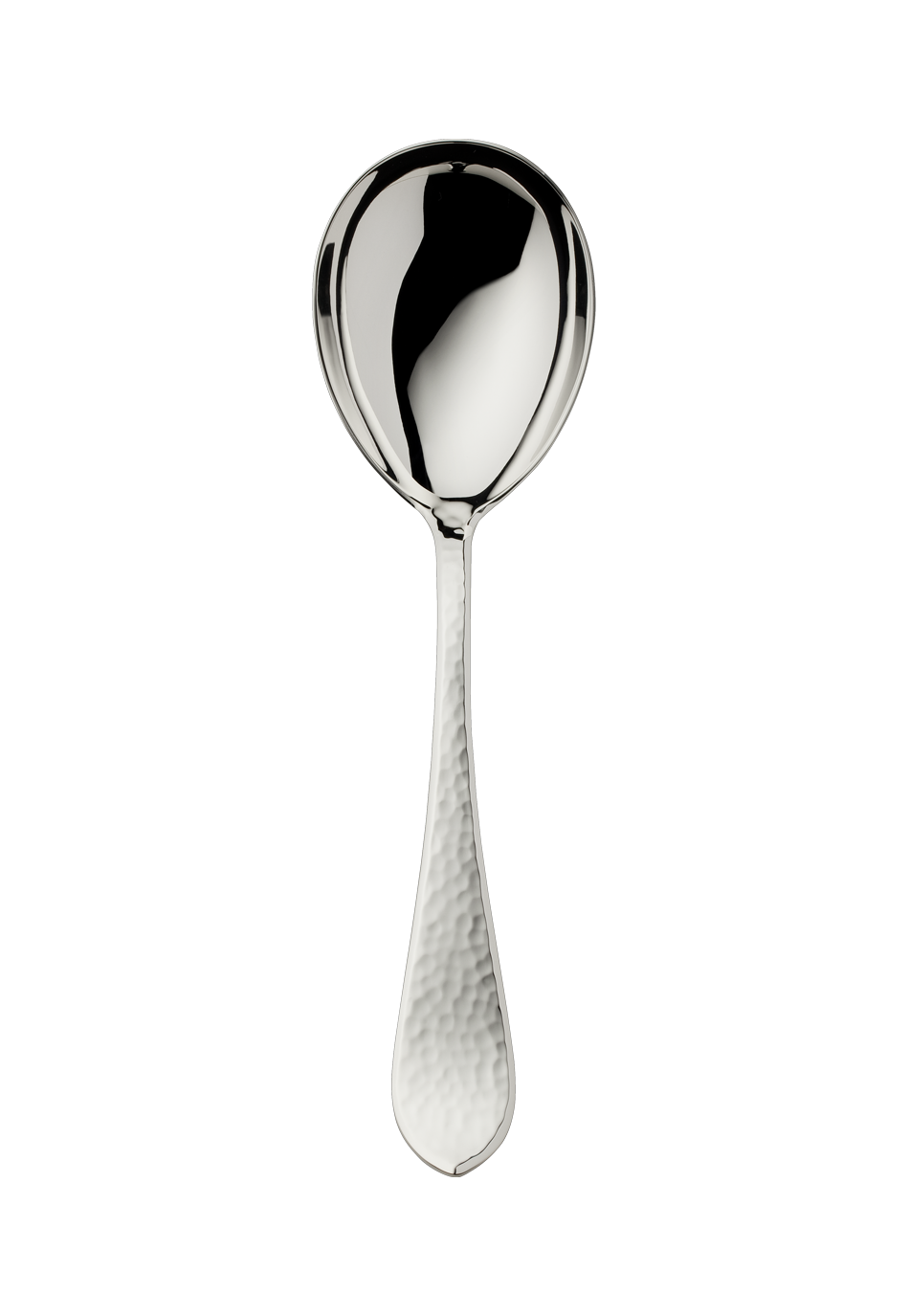 Martelé Compote/Salad Serving Spoon, large (925 Sterling Silver)