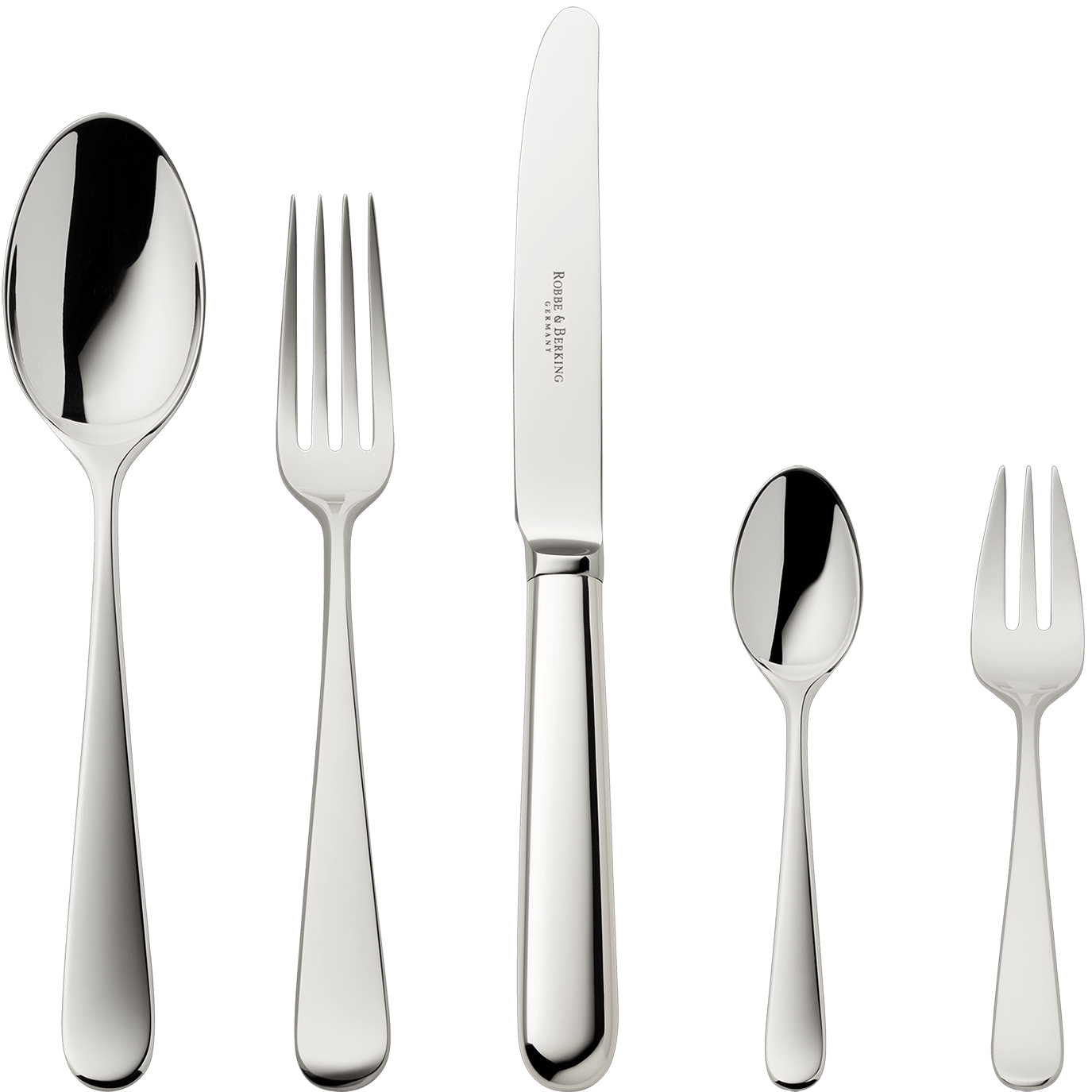 Dante 5-piece place setting (925 Sterling Silver)