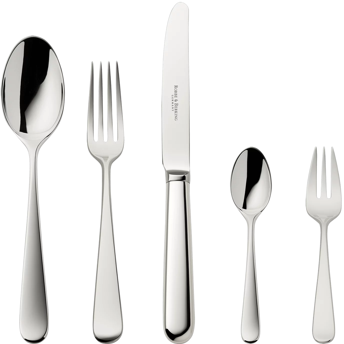 Dante 5-piece place setting (925 Sterling Silver)