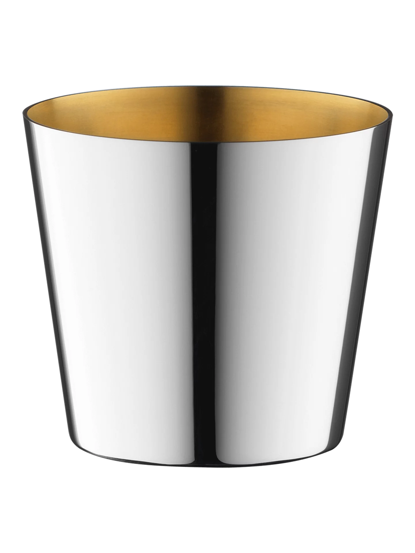 Dante Rum and distillate tumbler, inside gold (90g silverplated, gold-plated inside)