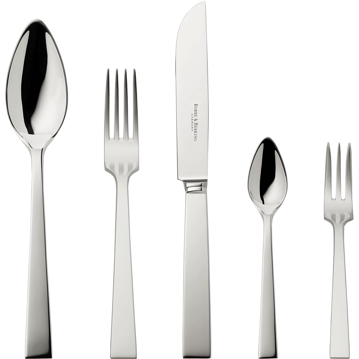 Riva 5-piece place setting (925 Sterling Silver)