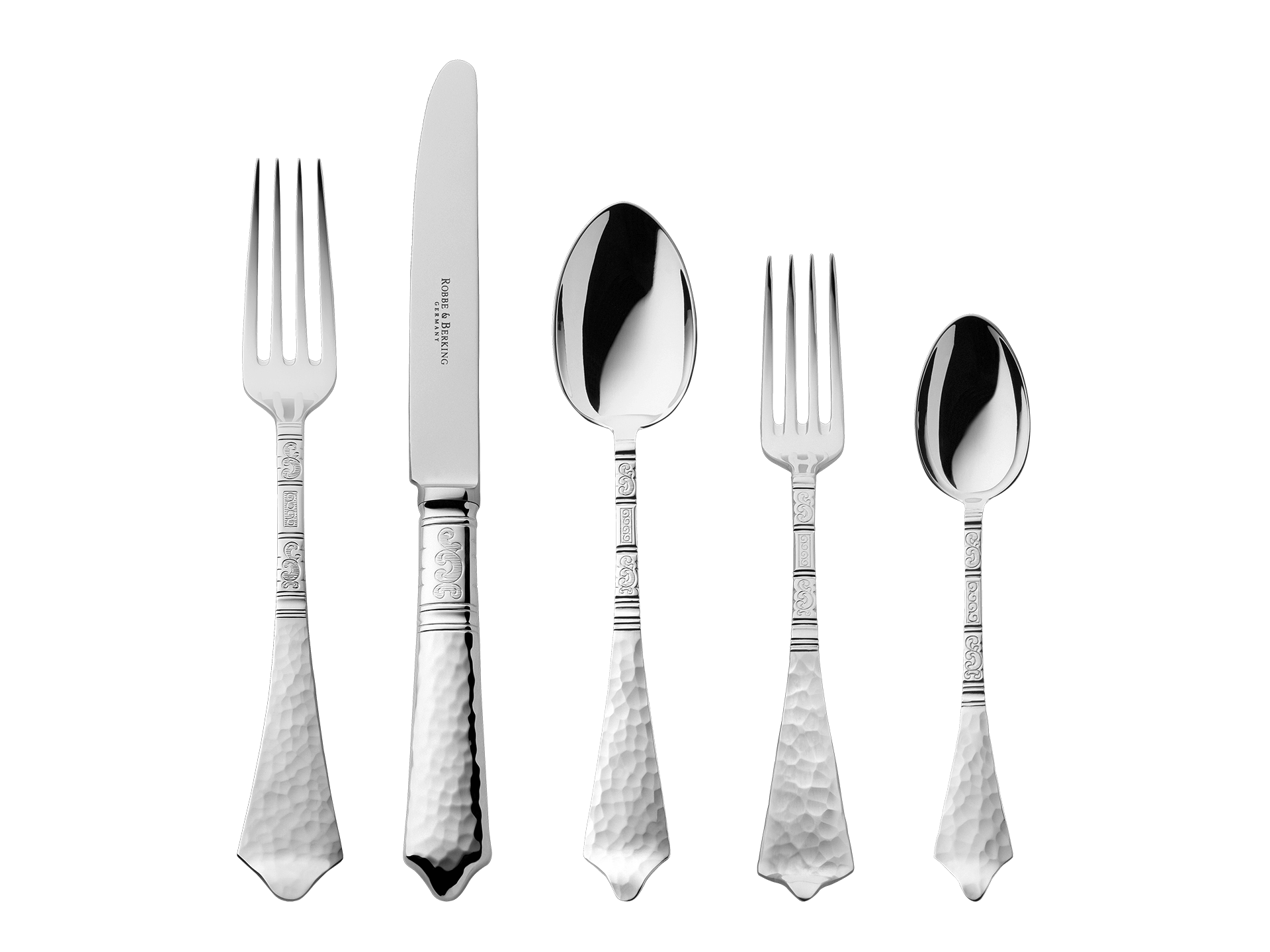 Hermitage 5-piece place setting (925 Sterling Silver)