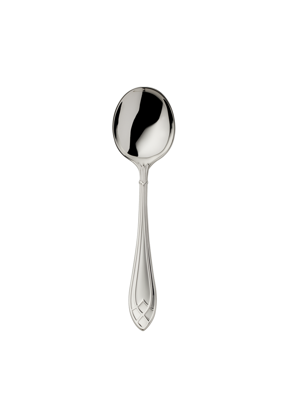 Arcade Cream Spoon (Broth Spoon) (150g massive silverplated)