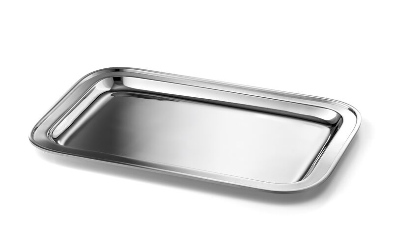 Toast server tray 17 x 21 cm (90g silverplated)