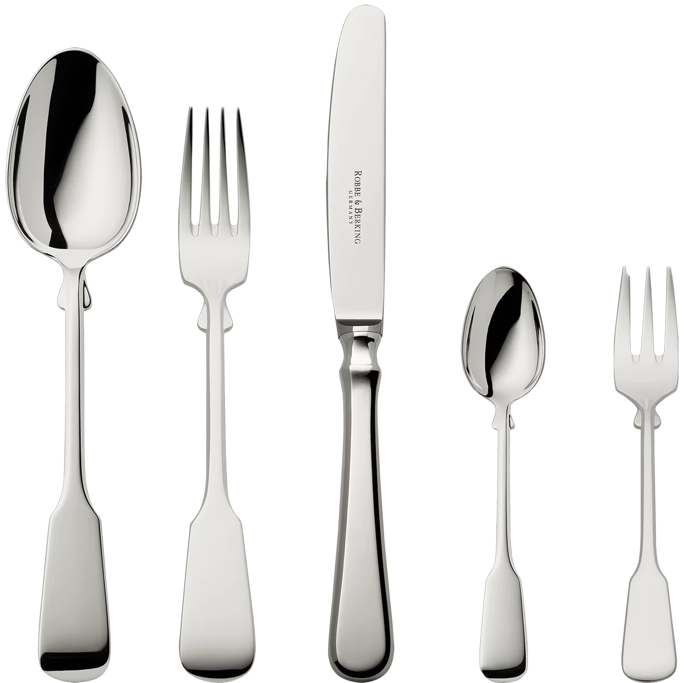 Spaten 5-piece place setting (925 Sterling Silver)