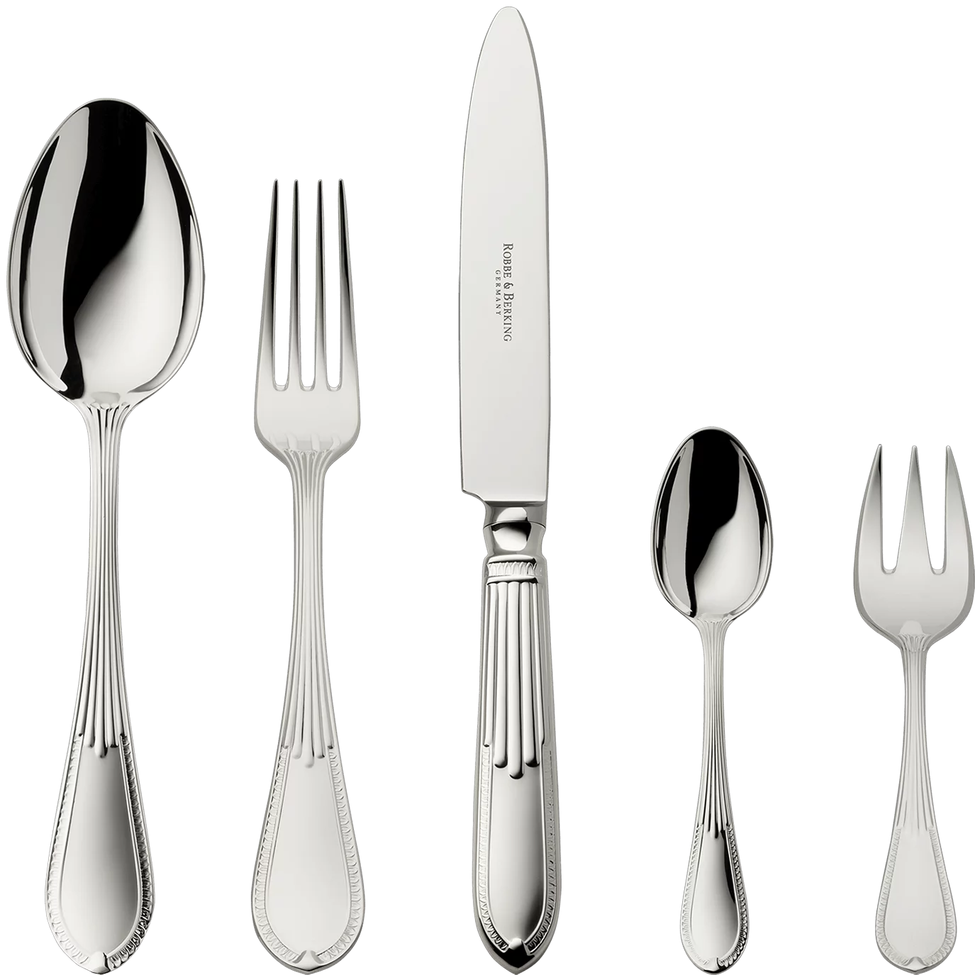 Belvedere 5-piece place setting (925 Sterling Silver)