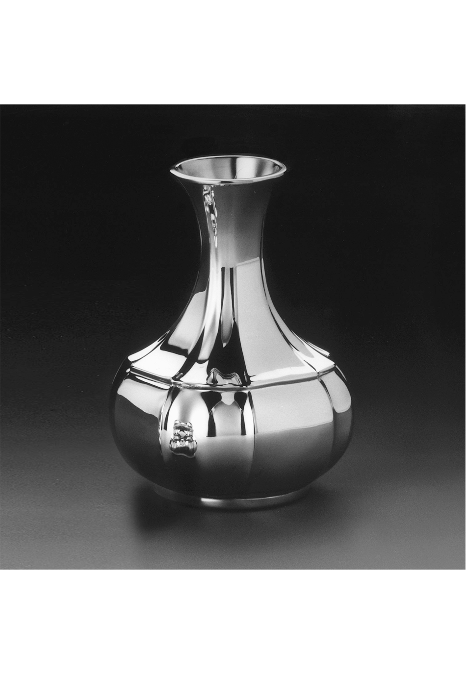 Alt-Augsburg Vase, Height 12 Cm (925 Sterling Silver)