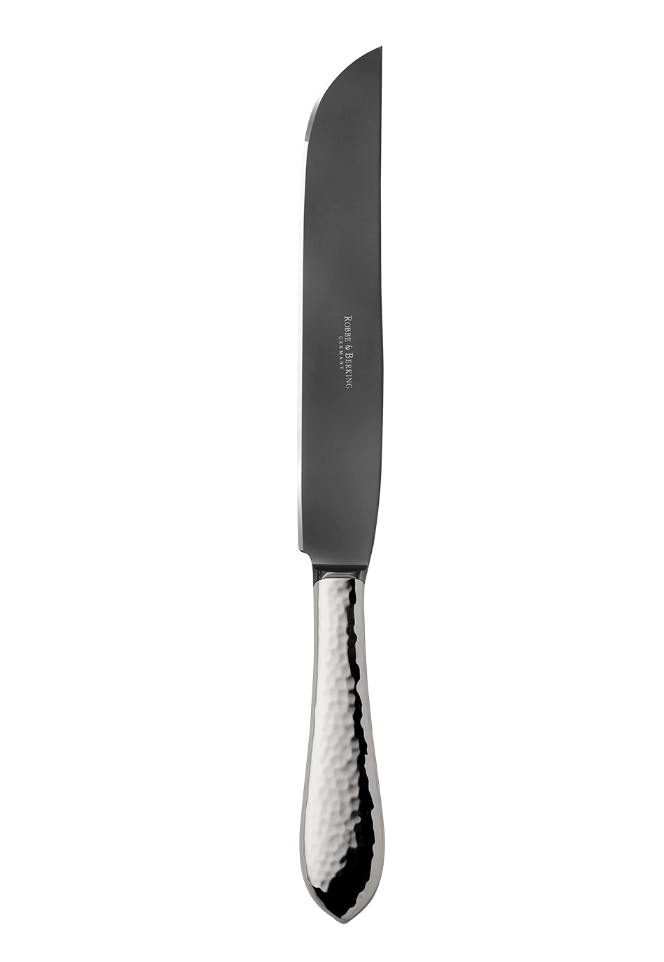 Martelé Carving Knife Frozen Black (925 Sterling Silver)