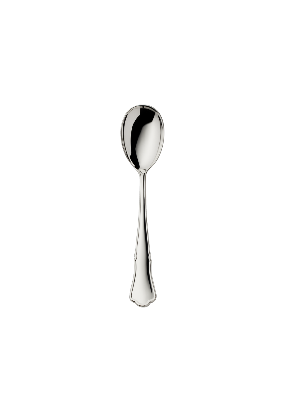 Alt-Chippendale Ice-Cream Spoon (925 Sterling Silver)
