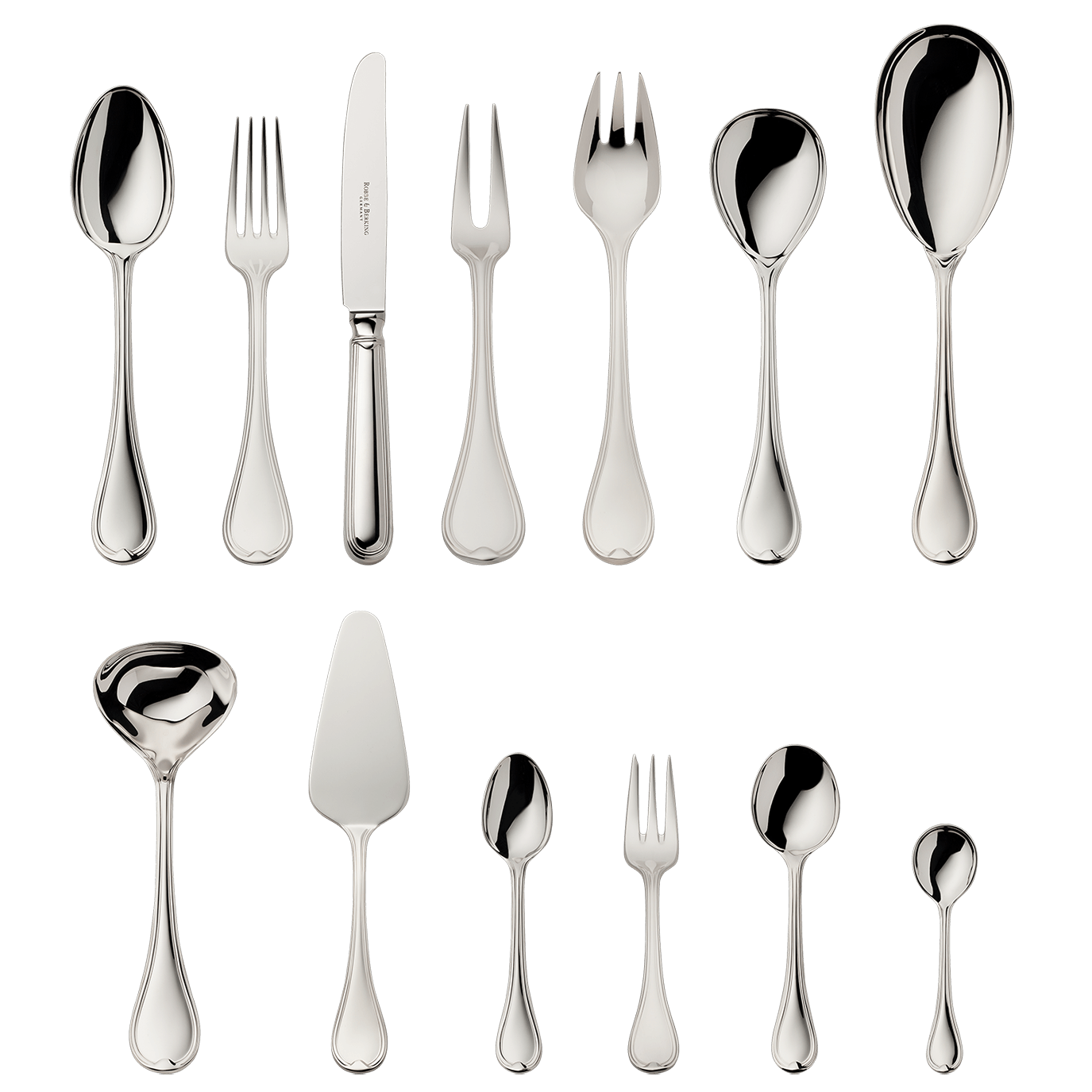 Classic-Faden 69-piece set (925 Sterling Silver)