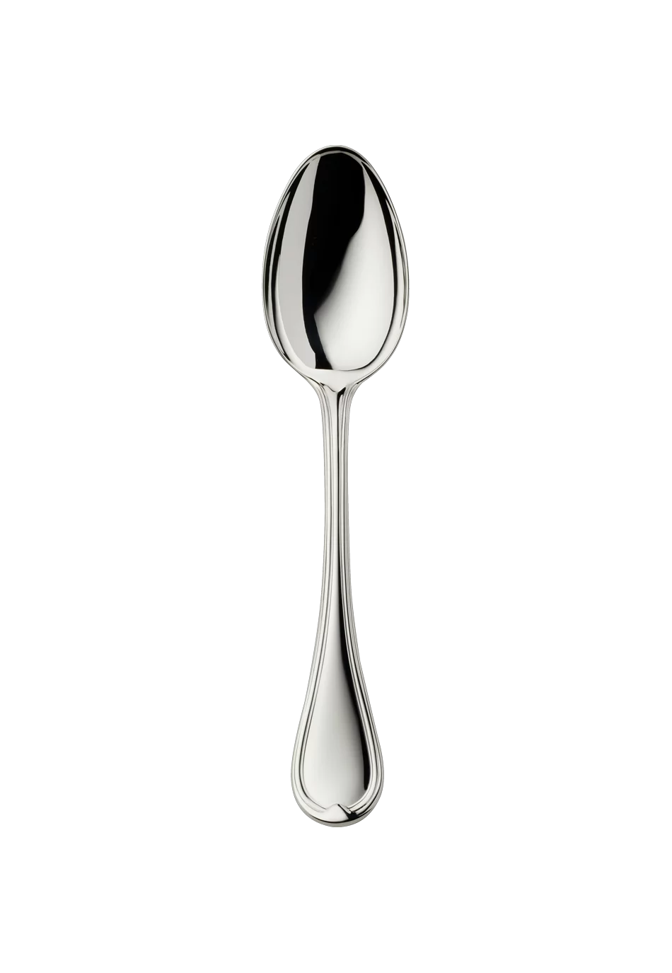 Classic-Faden Menu Spoon (150g massive silverplated)