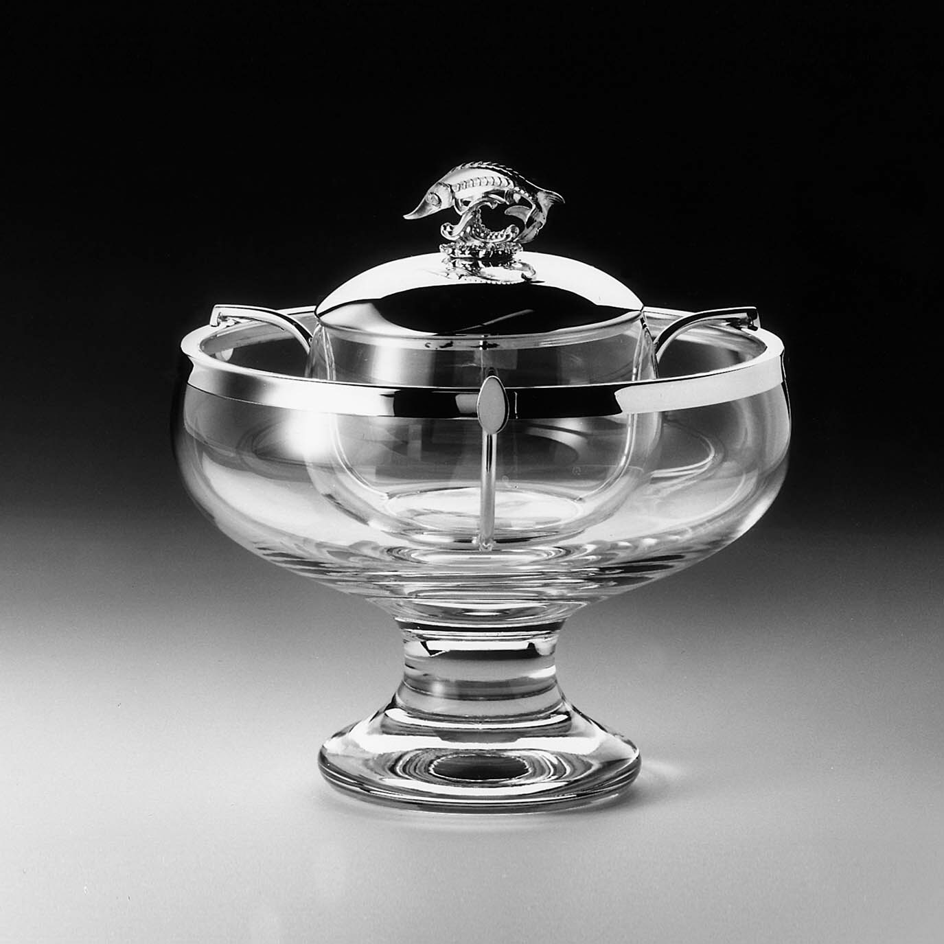 Caviar Bowl  (925 Sterling Silver)
