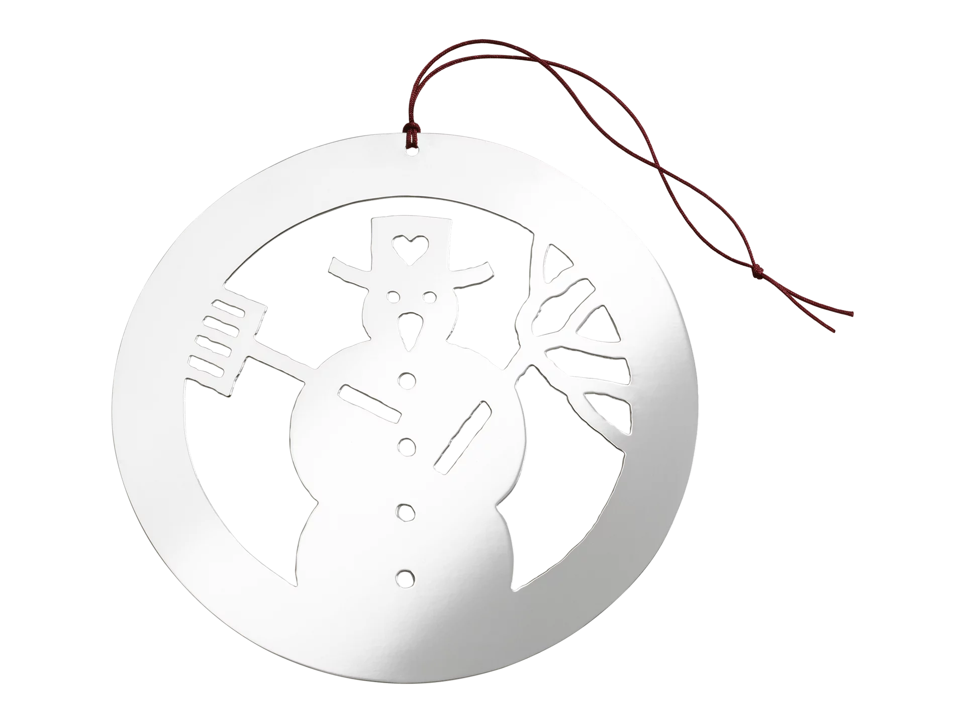Christmas decorations Snowman (90g silverplated)