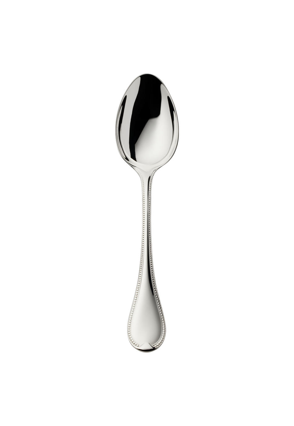 Französisch-Perl Dessert Spoon (150g massive silverplated)
