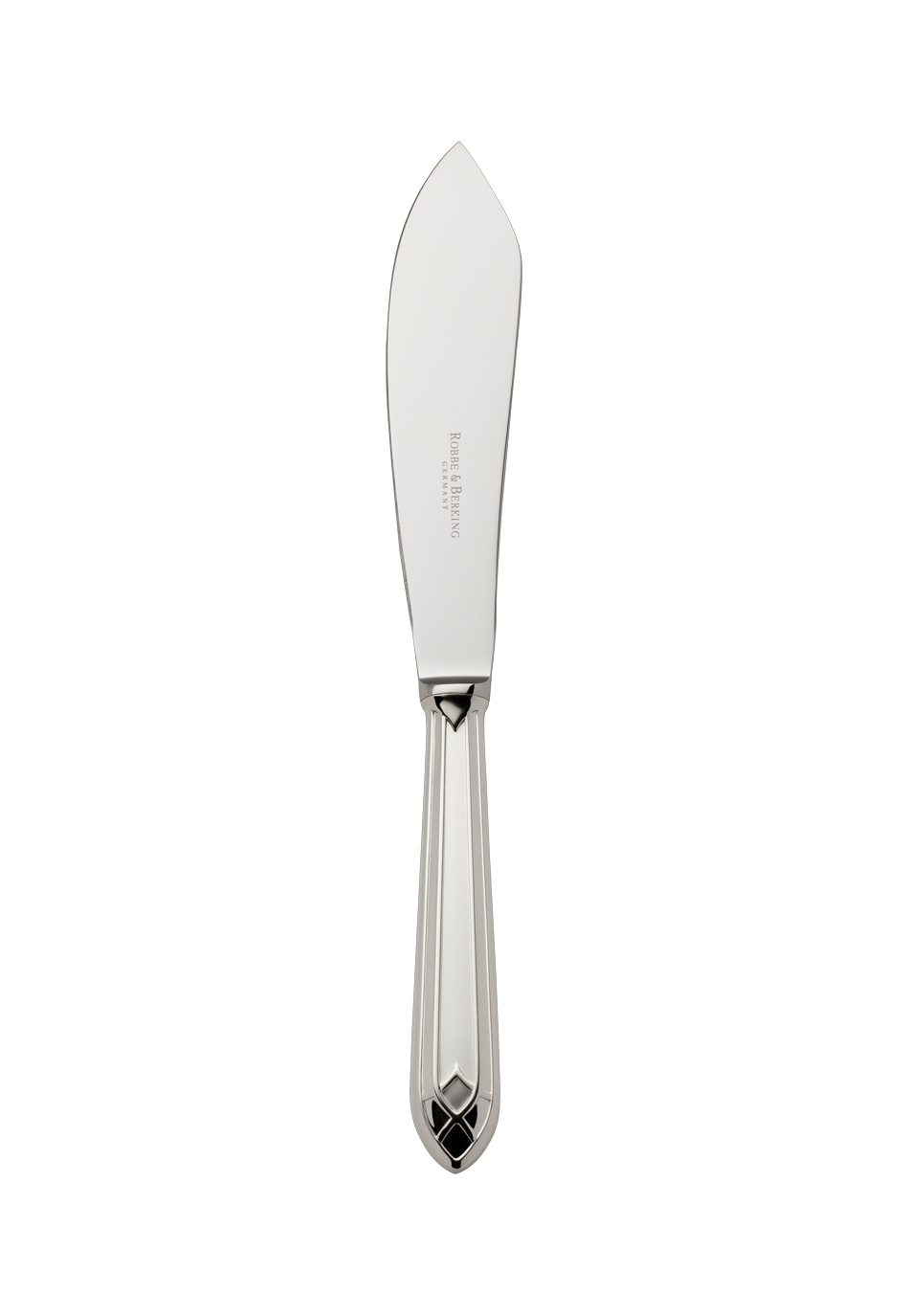 Arcade Tart Knife (150g massive silverplated)