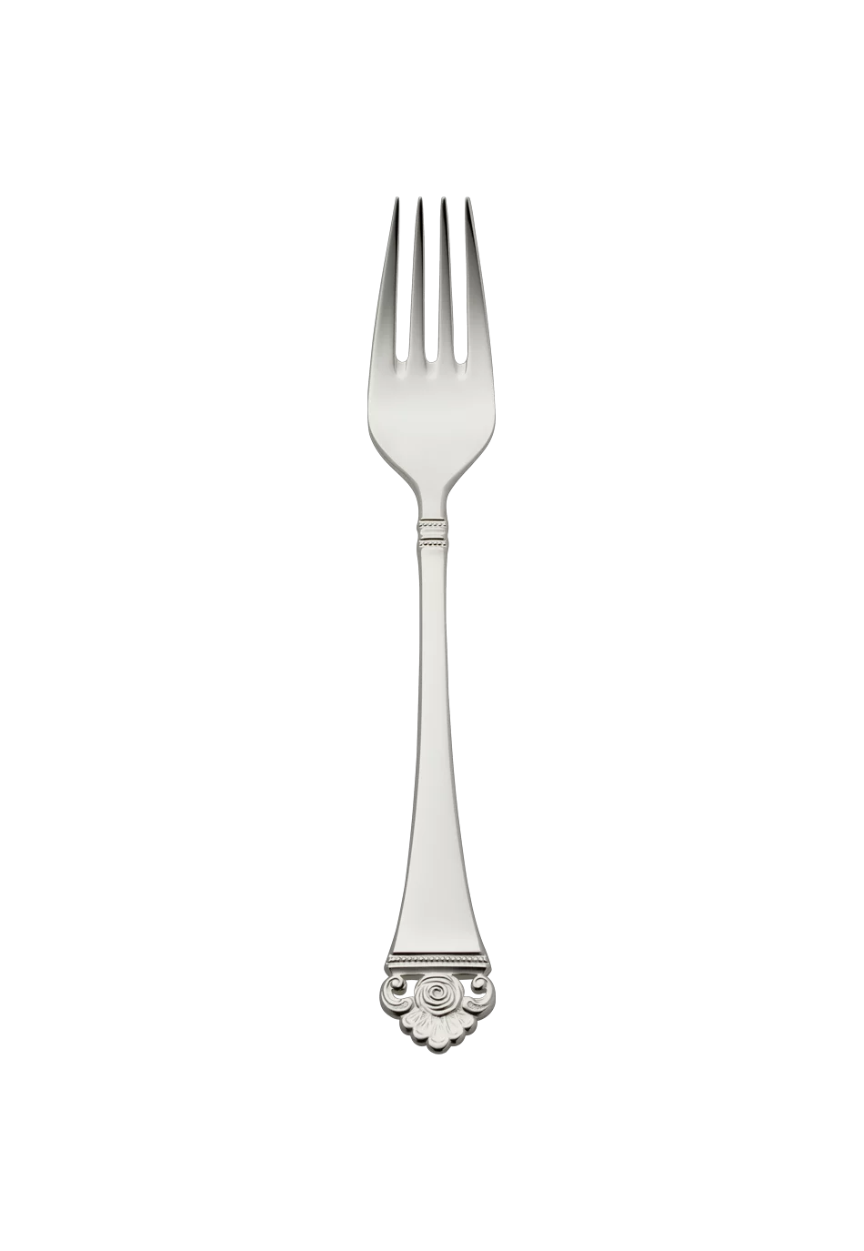Rosenmuster Menu Fork (150g massive silverplated)