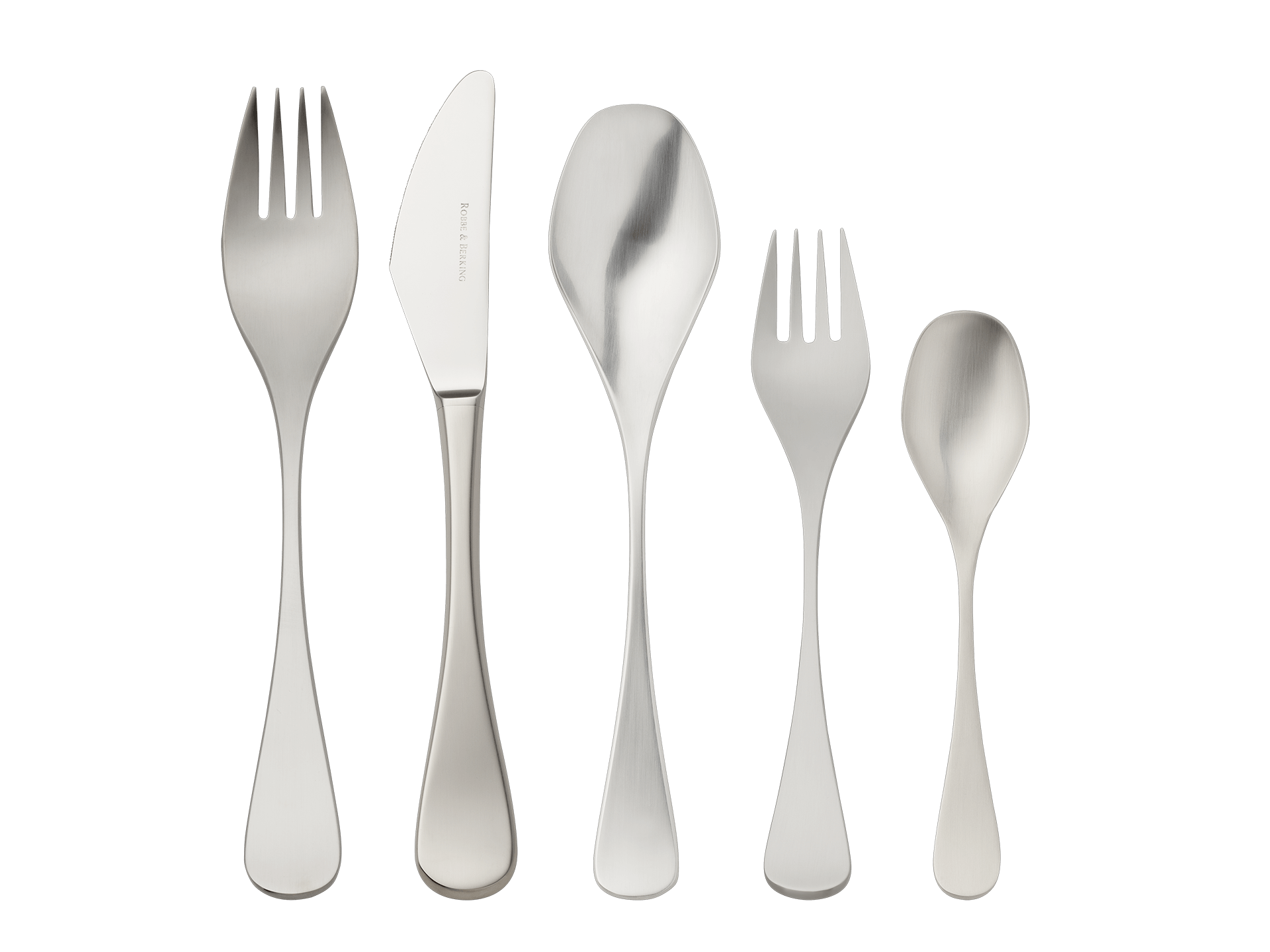 Scandia 5-piece place setting (18/8 stainless steel)