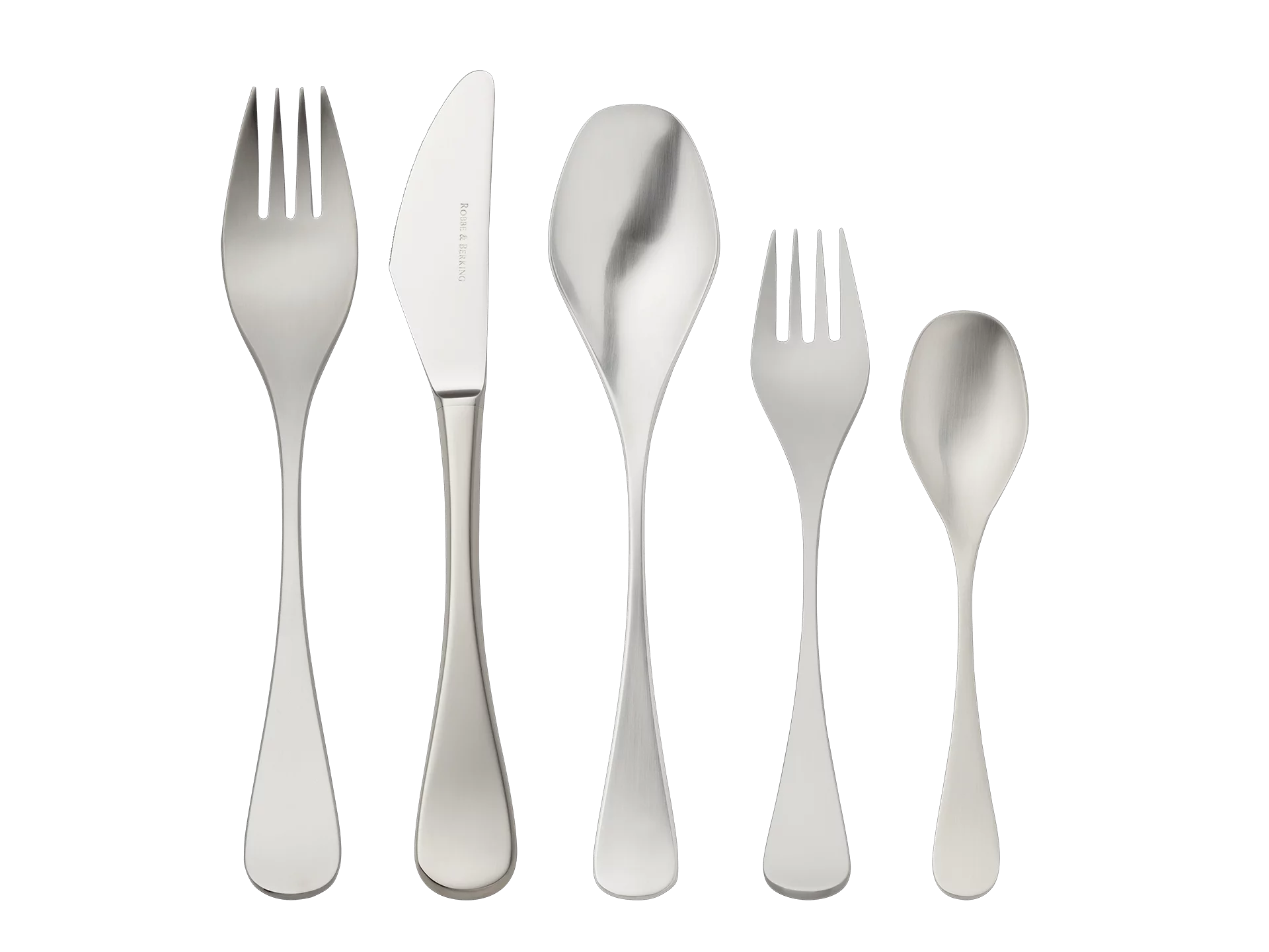 Scandia 5-piece place setting (18/8 stainless steel)