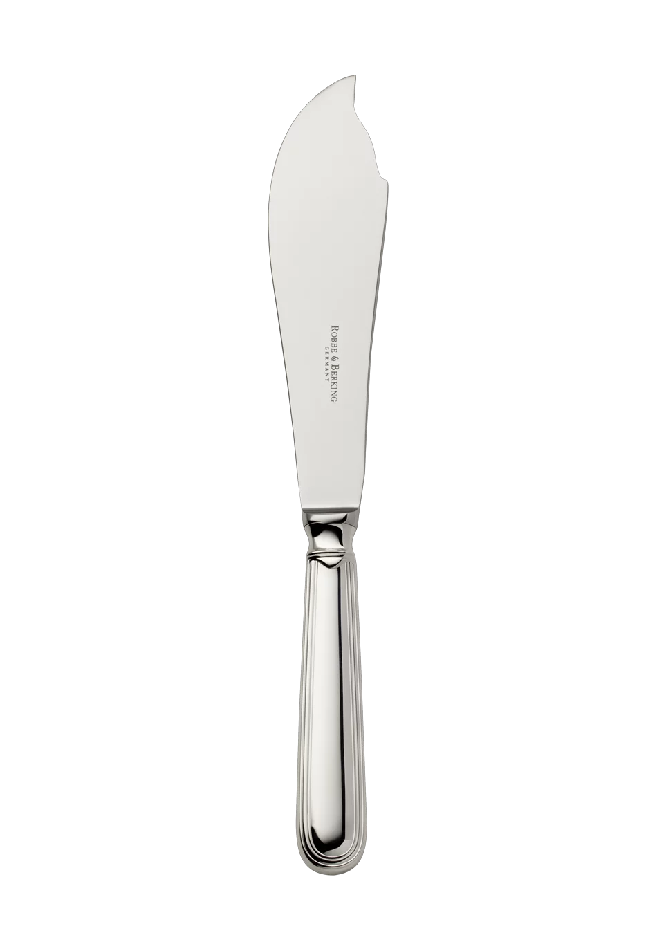 Classic-Faden Tart Knife (150g massive silverplated)