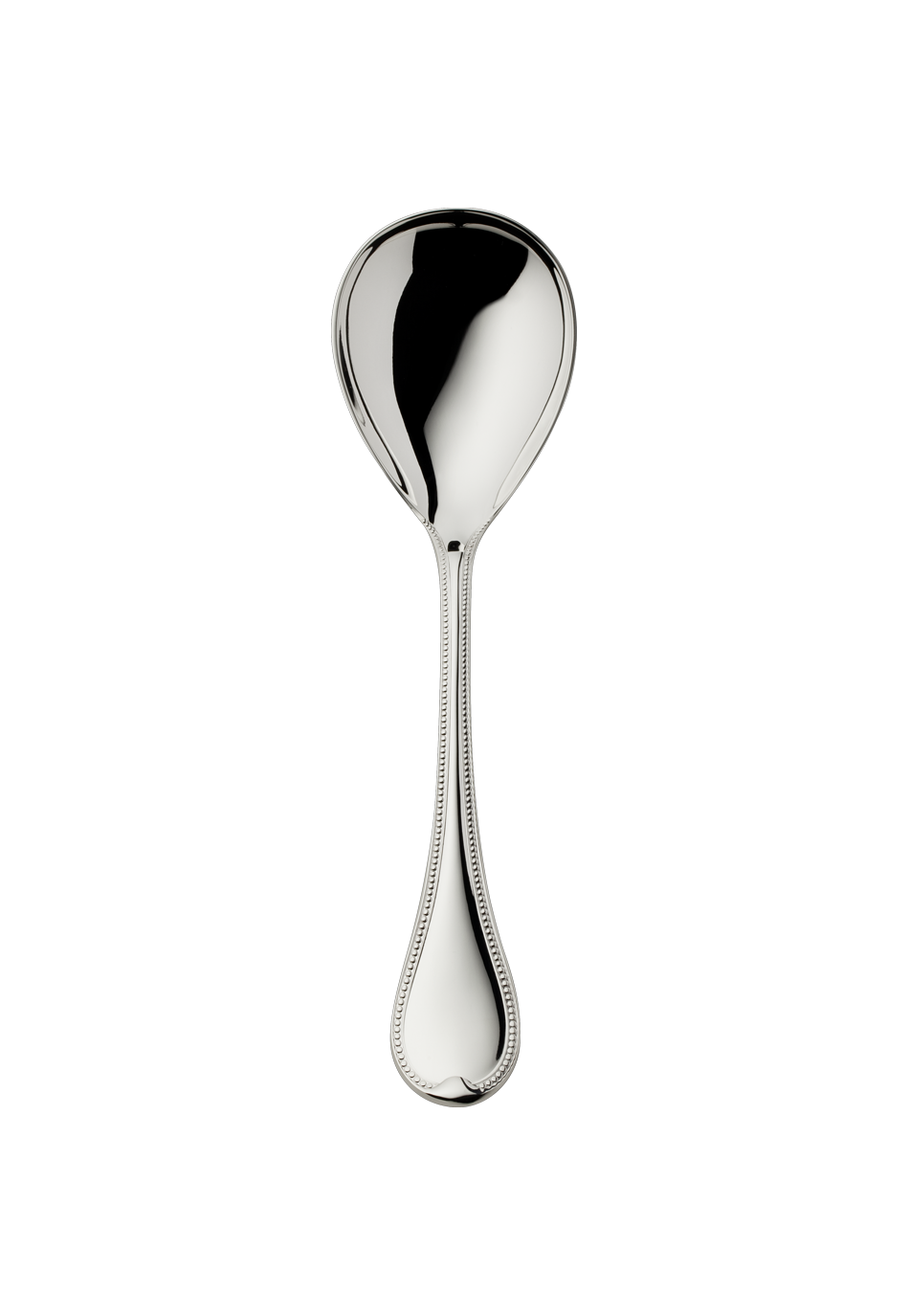 Franz. Perl Compote/Salad Serving Spoon, large (150g massive silverplated)