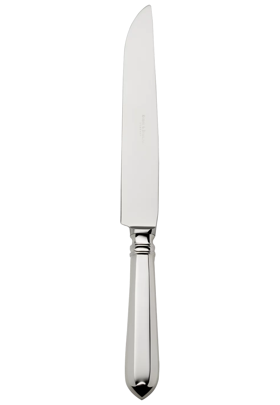 Navette Carving Knife (150g massive silverplated)