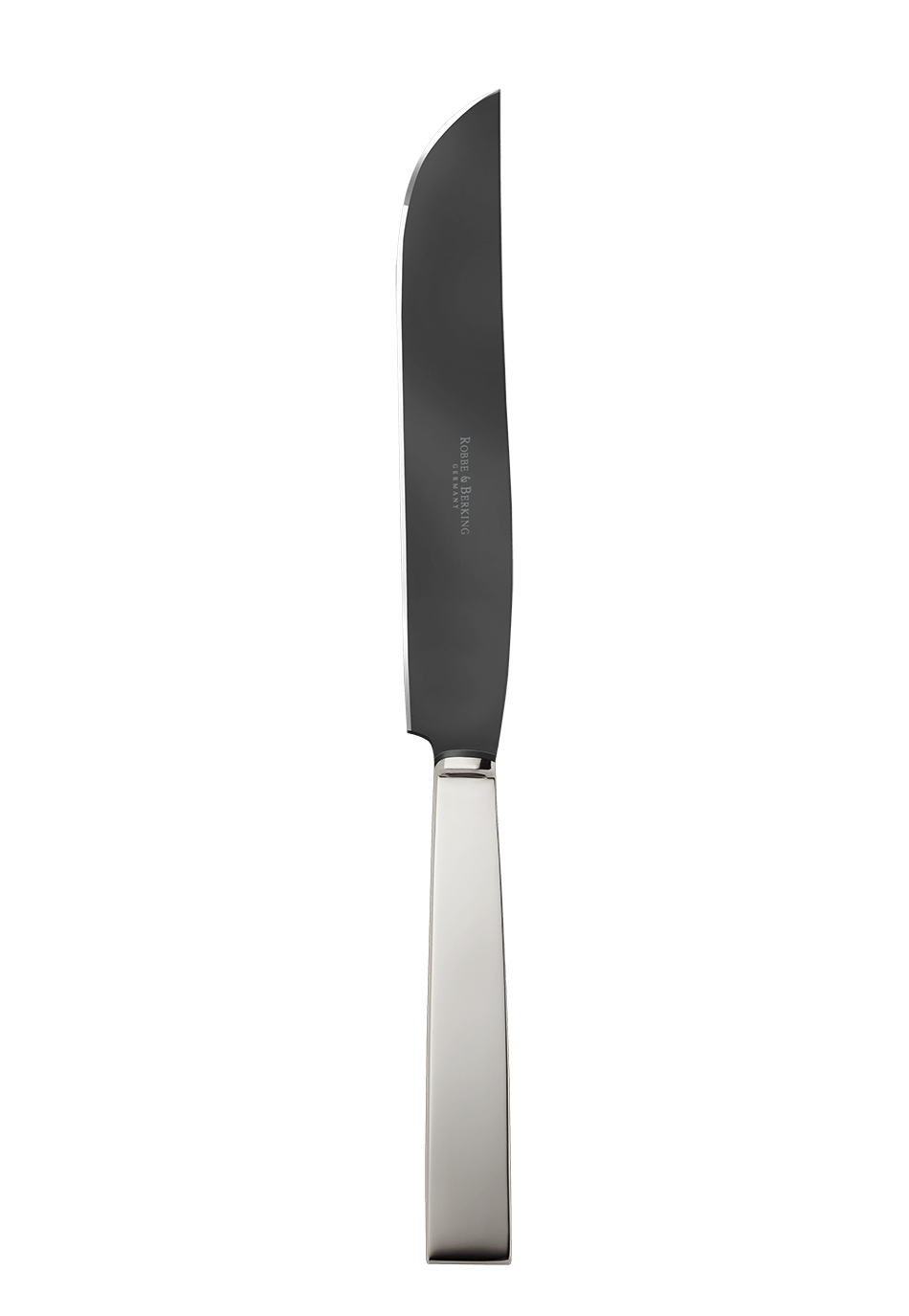 Riva Carving Knife Frozen Black (925 Sterling Silver)