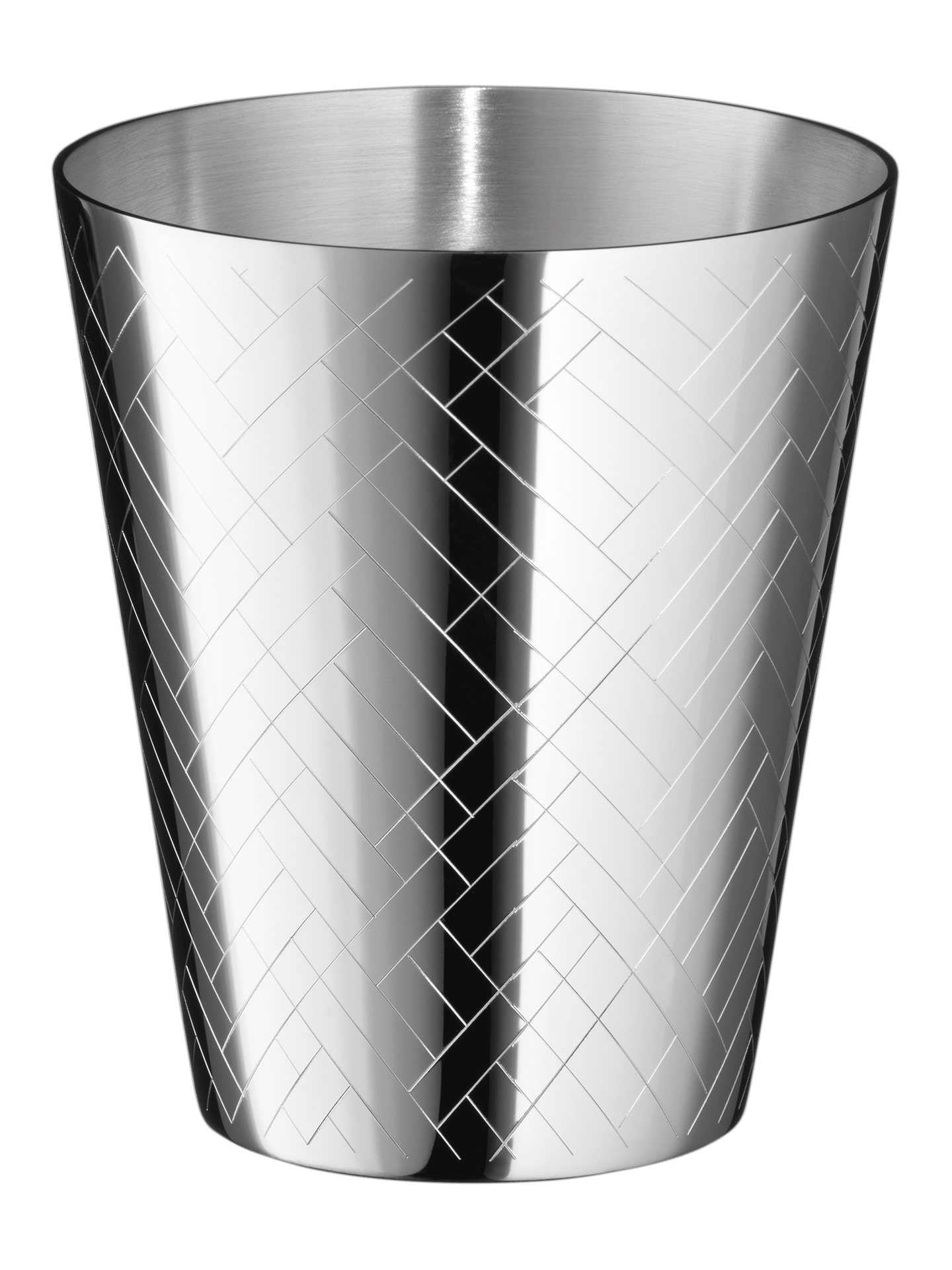 Dante "Herringbone" Gin, Water, Wine Tumbler (90g silverplated)