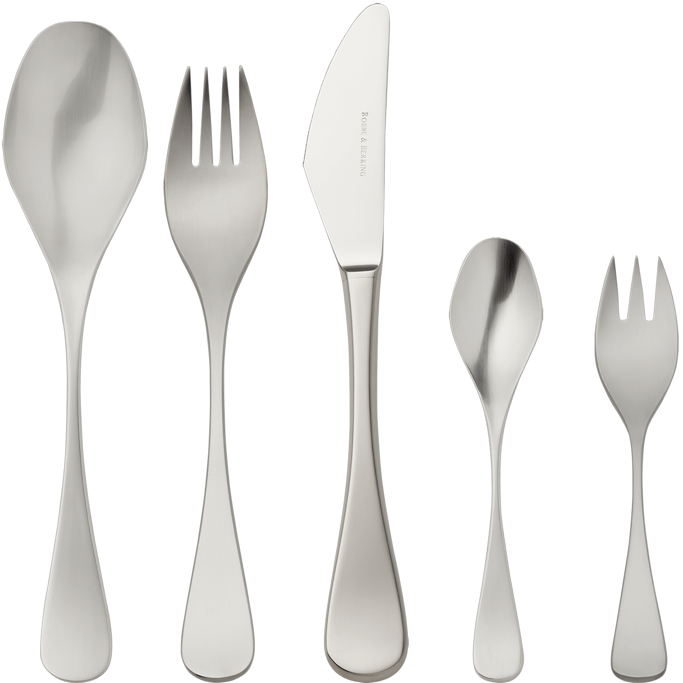 Scandia 5-piece place setting (18/8 stainless steel)