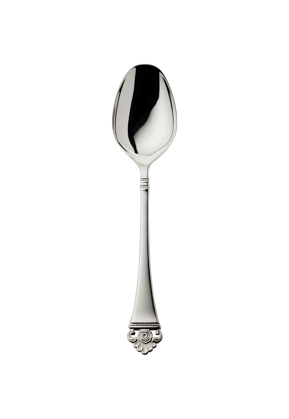 Rosenmuster Menu Spoon (925 Sterling Silver)