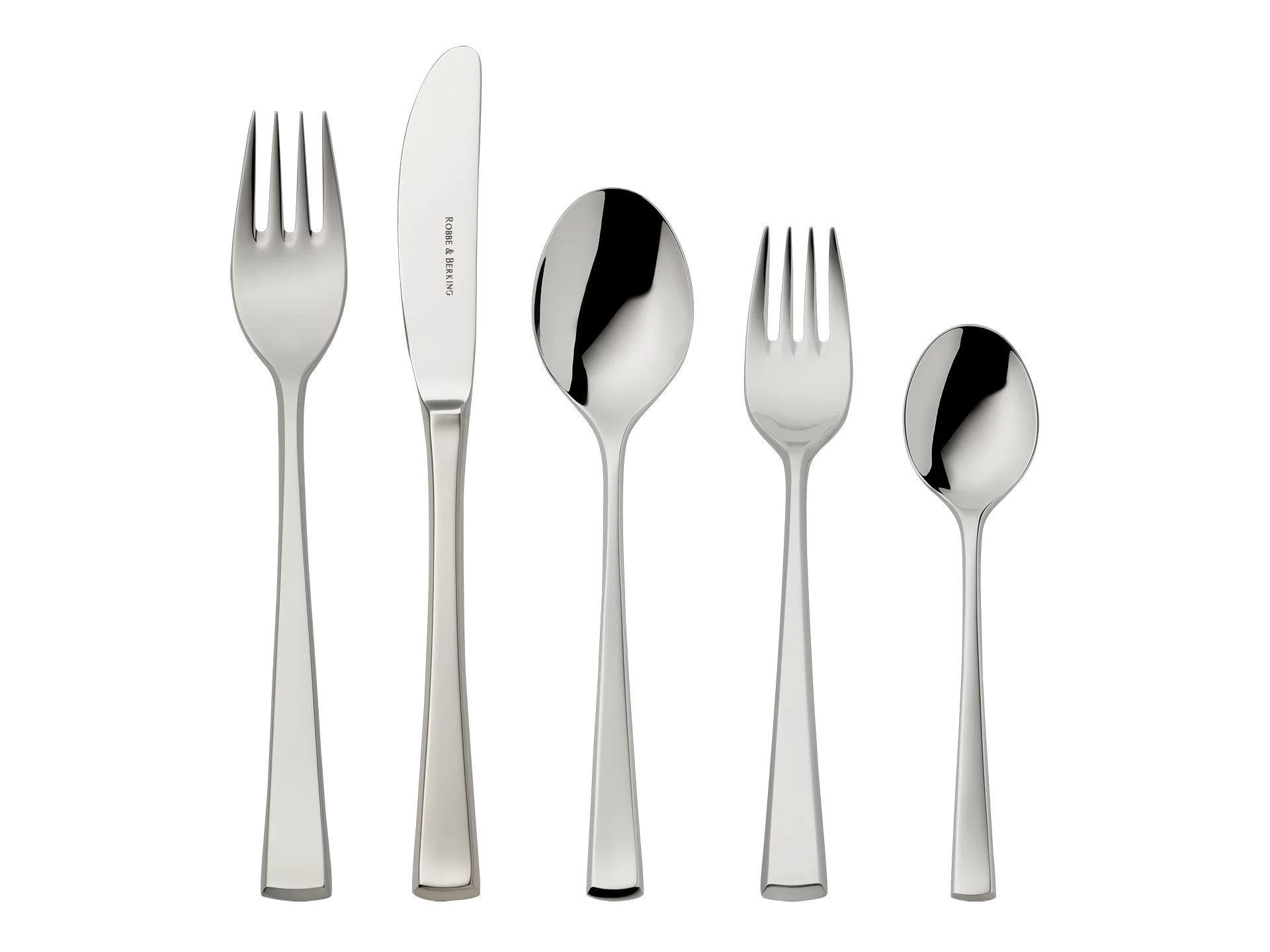 York 5-piece place setting (18/8 stainless steel)