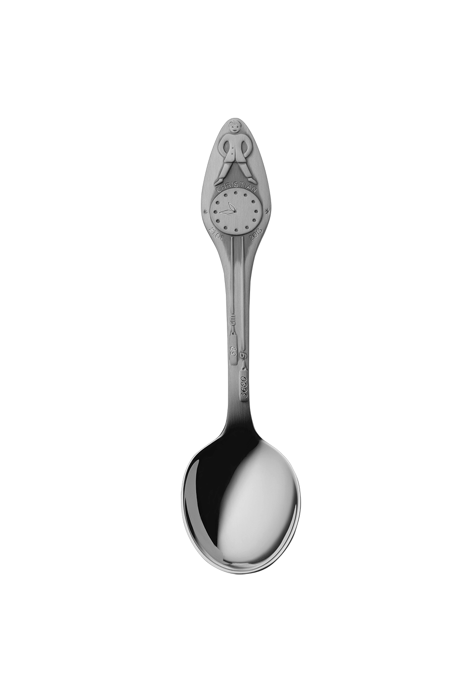 Birth Spoon Boy  (925 Sterling Silver)