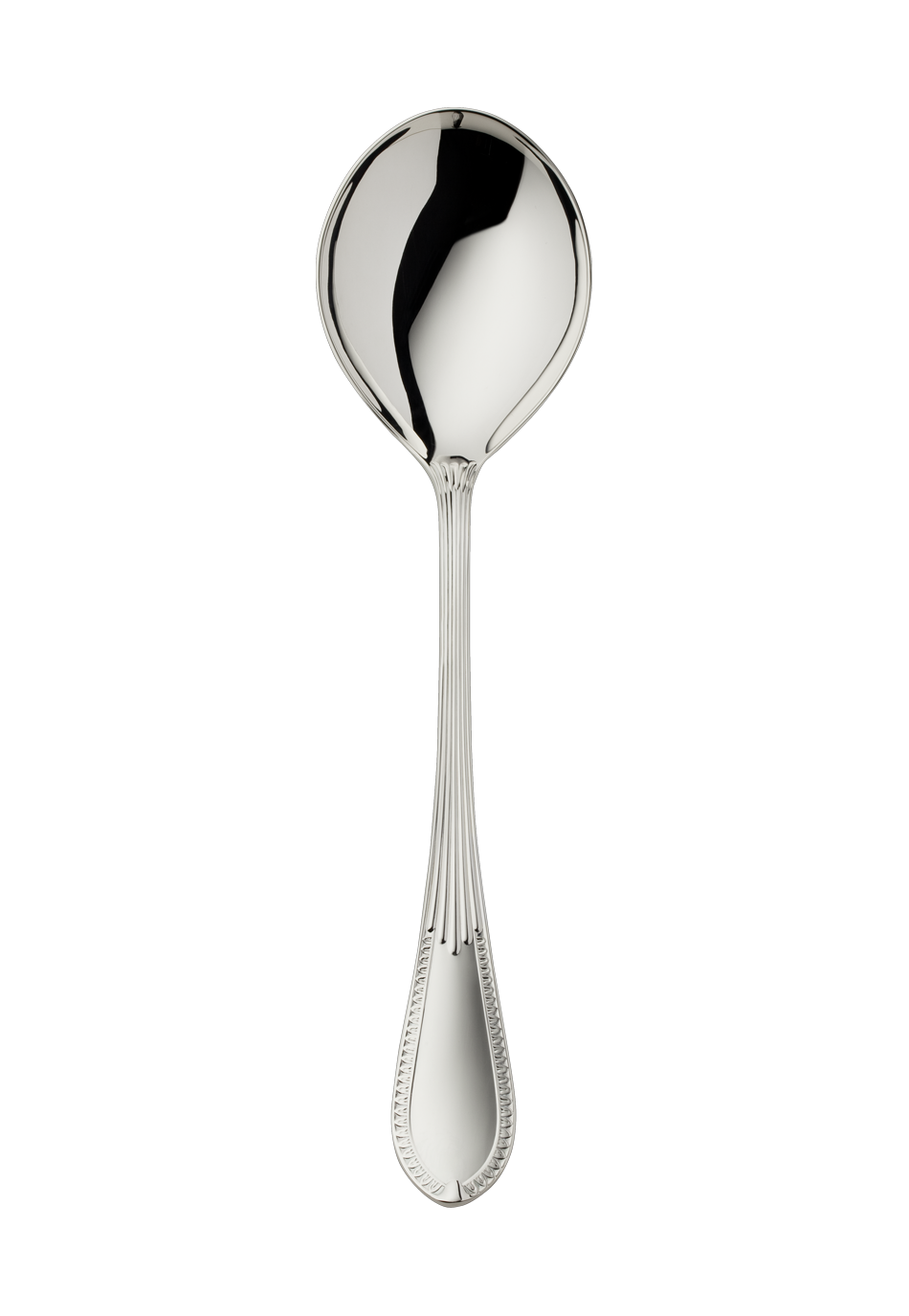 Belvedere Compote/Salad Serving Spoon, large (150g massive silverplated)