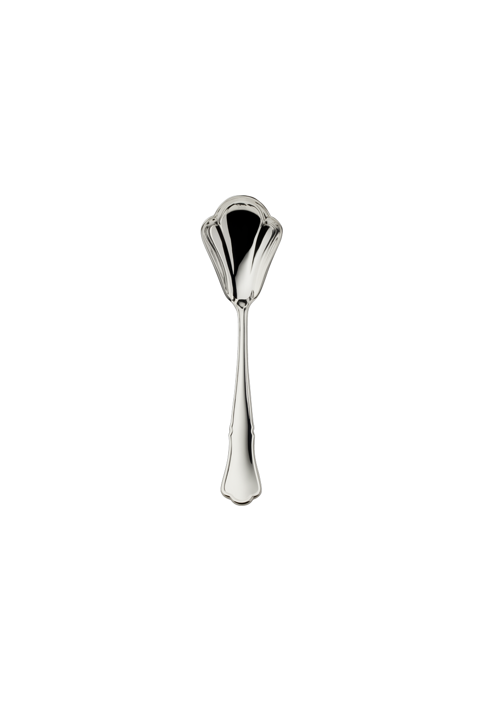 Alt-Chippendale Sugar Spoon (150g massive silverplated)