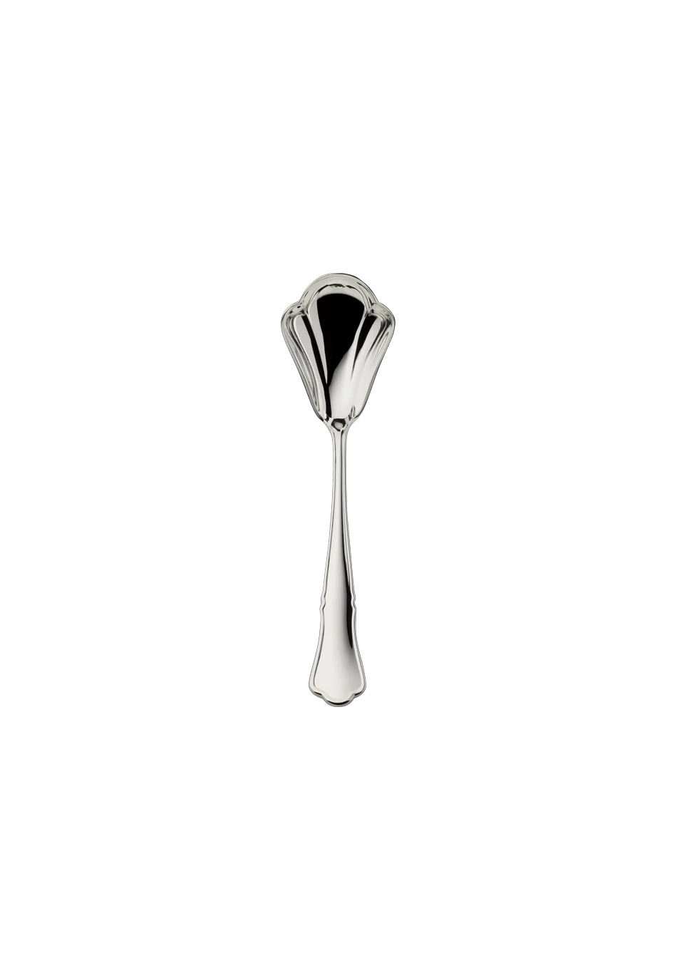 Alt-Chippendale Sugar Spoon (150g massive silverplated)