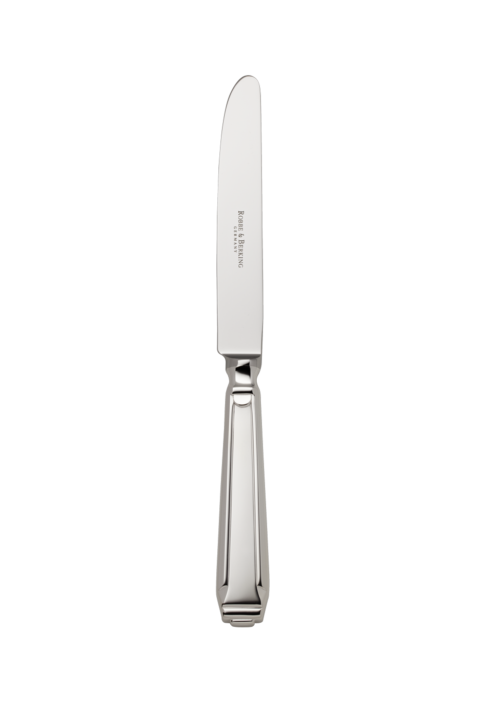 Art Deco Table Knife (150g massive silverplated)