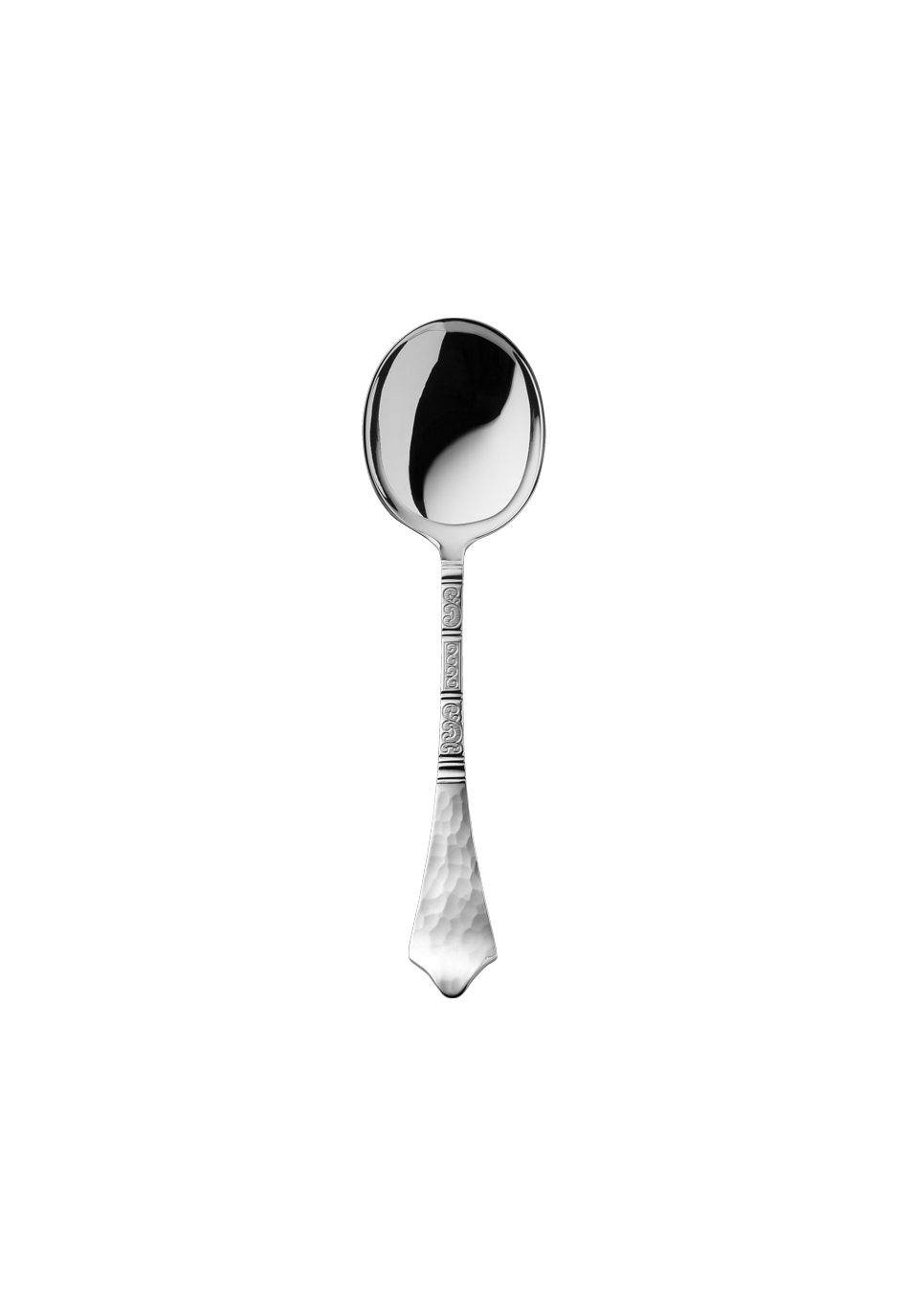 Hermitage Cream Spoon (Broth Spoon ) (925 Sterling Silver)