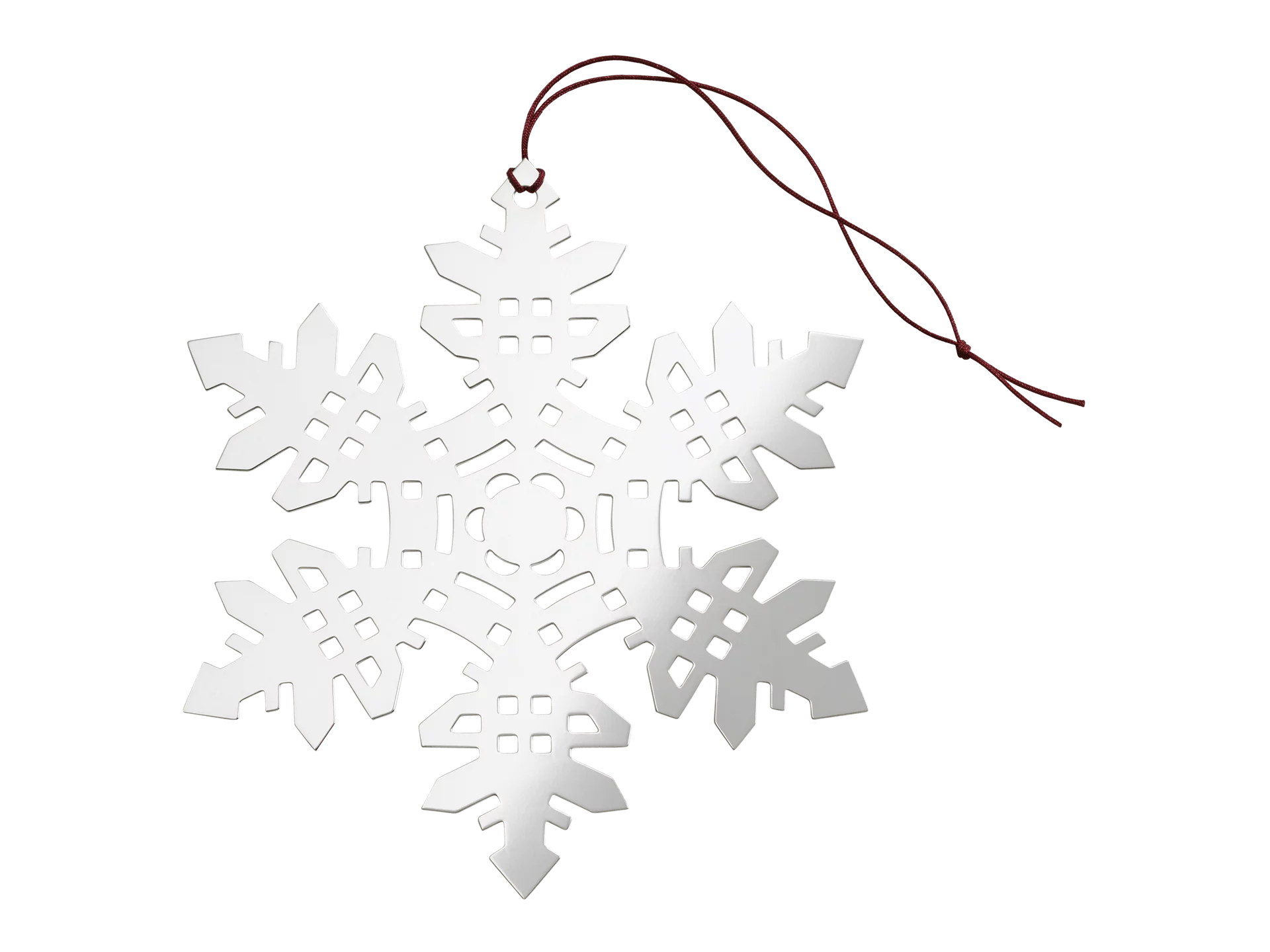 Christmas decorations Ice Crystal (90g silverplated)